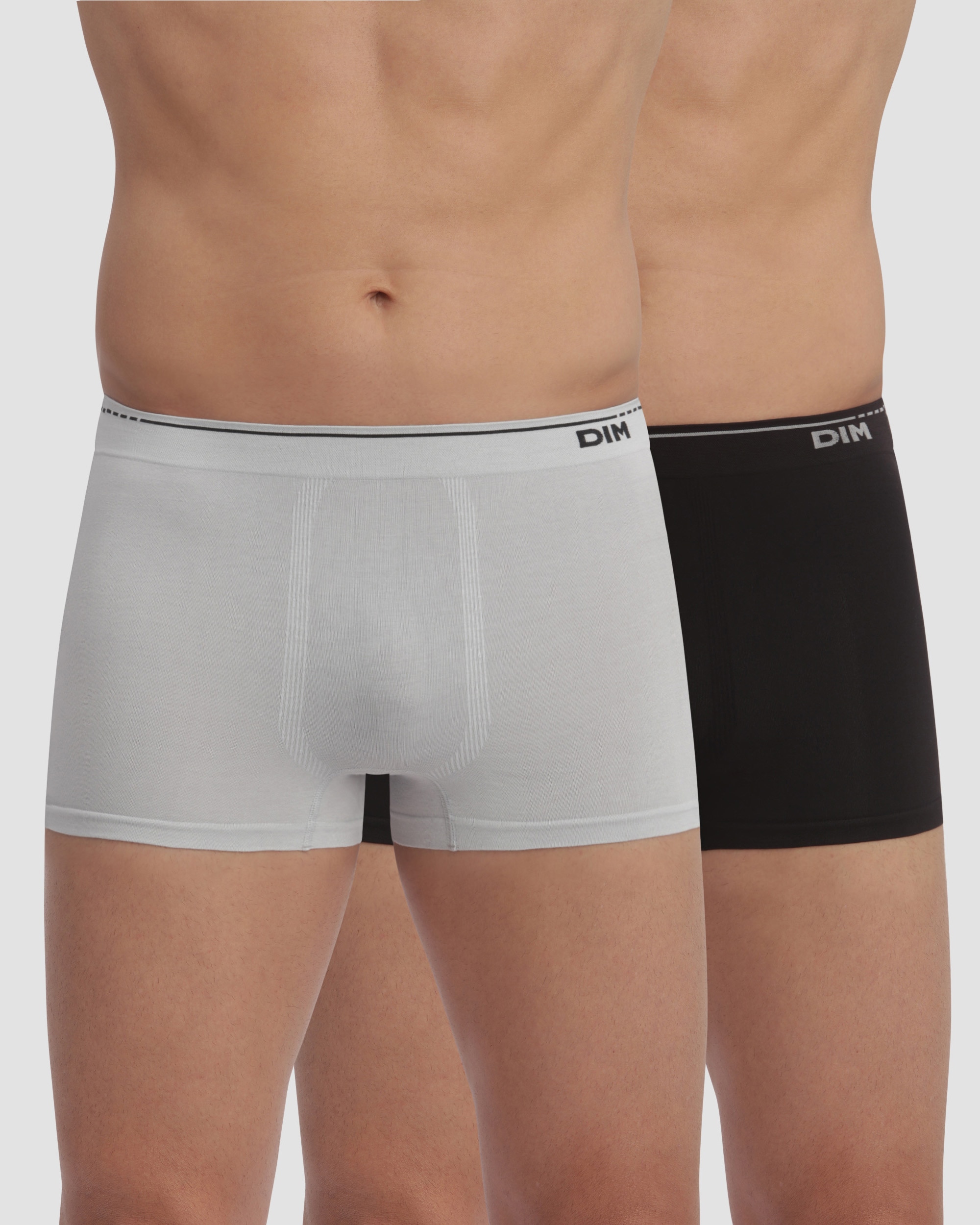 Pack de Dois Boxers de Malha sem Costuras em Azul Multicolor-2