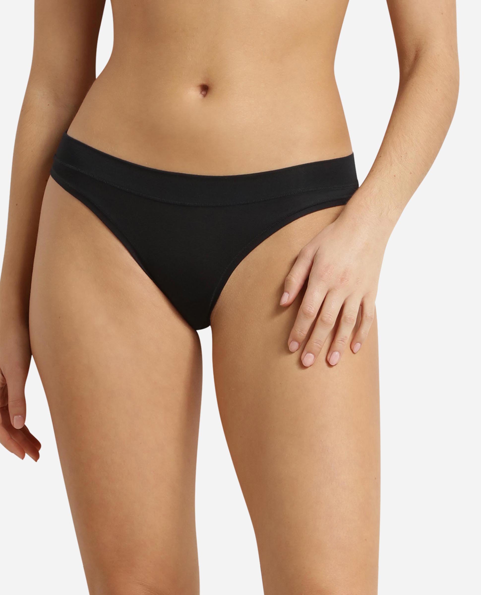 Cueca de Algodão Modal Dim Preto-1