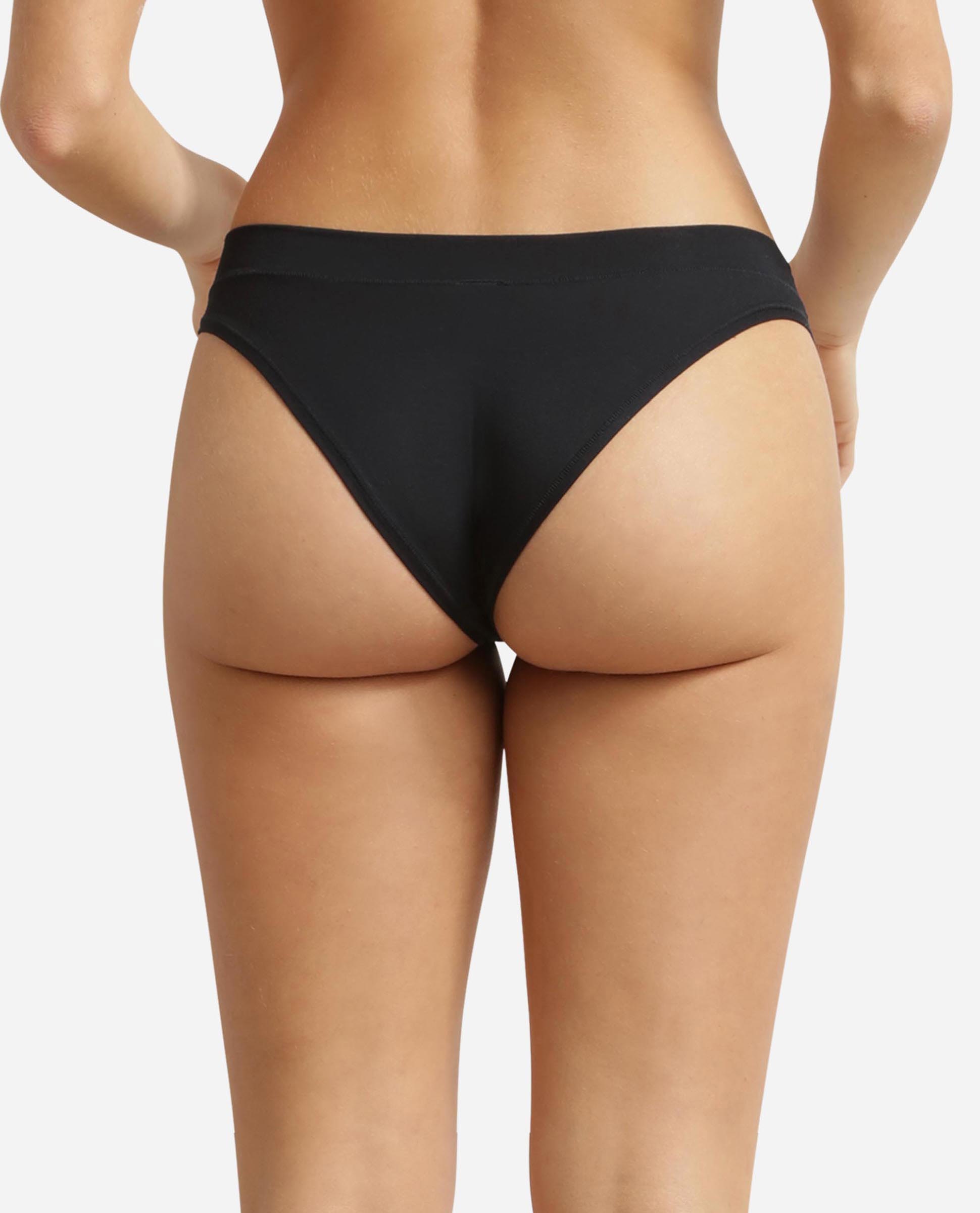 Cueca de Algodão Modal Dim Preto-2