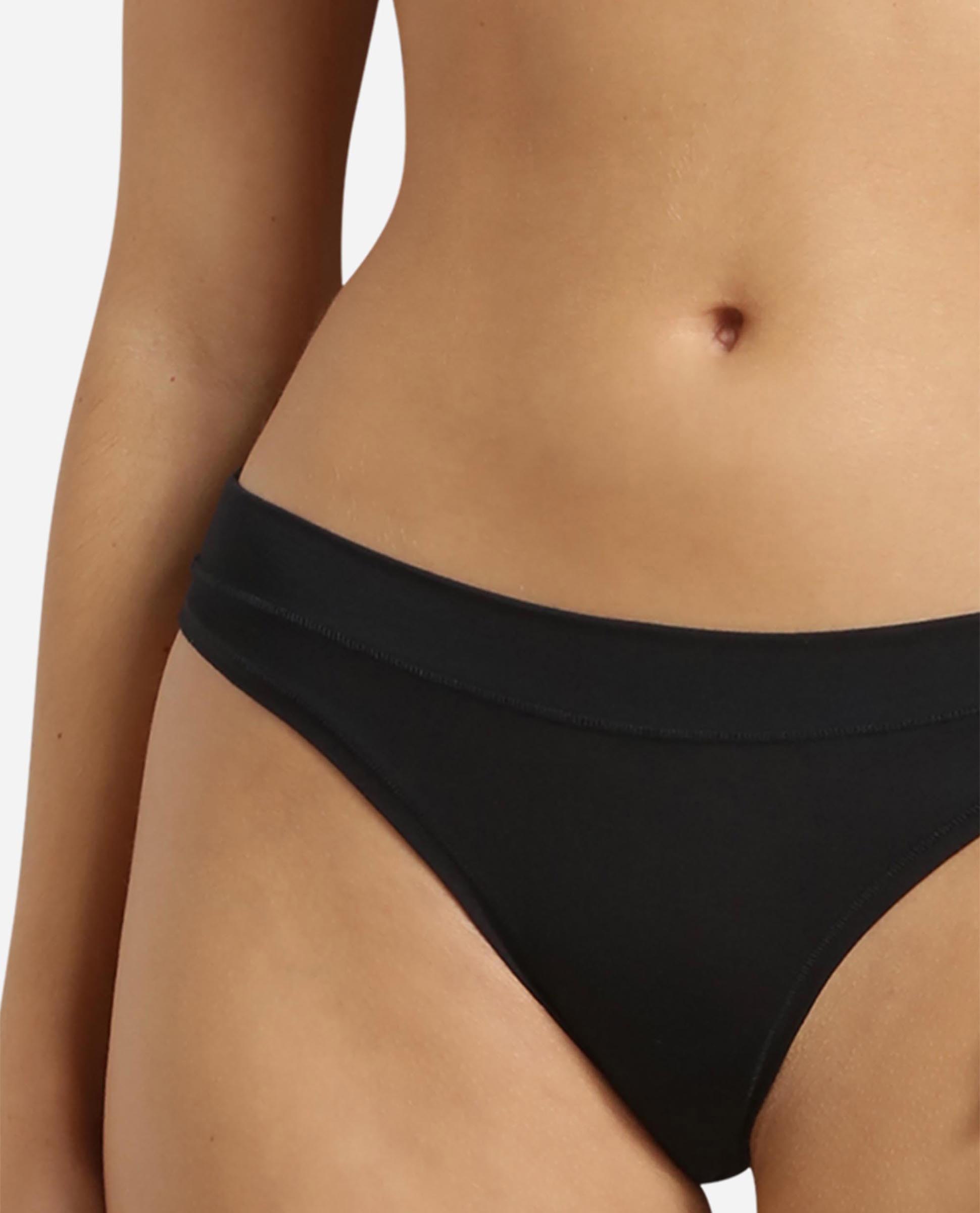 Cueca de Algodão Modal Dim Preto-4