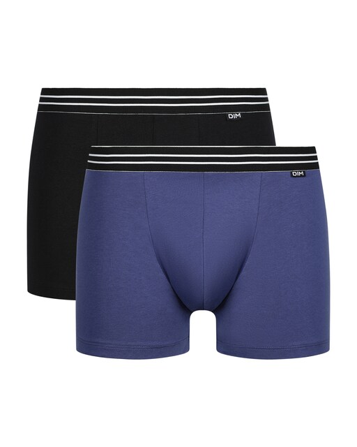 Imagem 0 de Pack de 2 Boxers de Algodão Elástico com Design no Cós