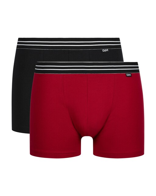 Imagem 0 de Pack de 2 Boxers de Algodão Elástico com Design no Cós