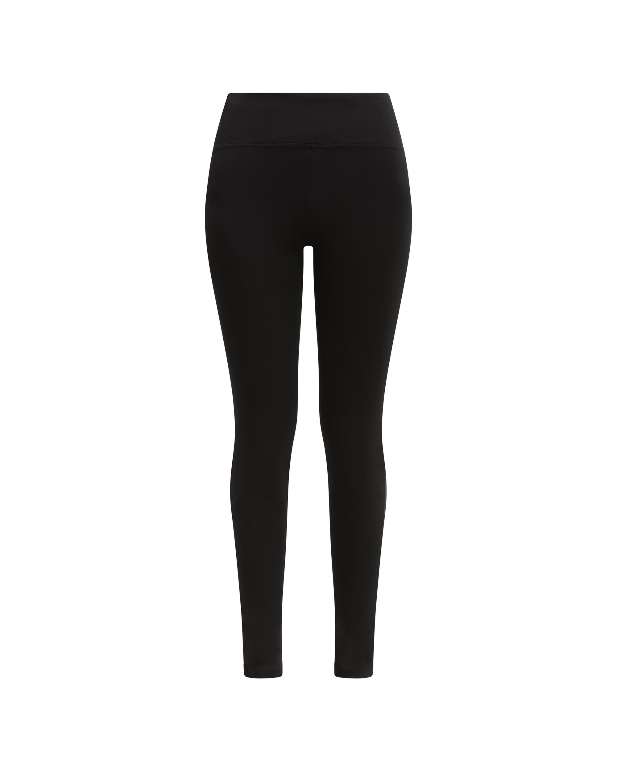 Leggings Adaptáveis Ao Corpo com Cintura Extra Larga Preto-4