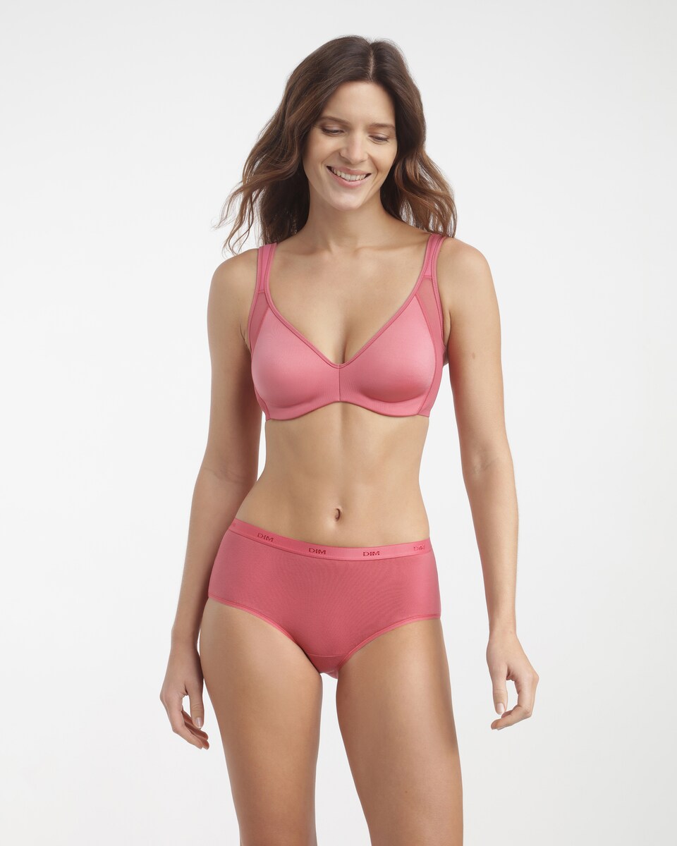 Soutien Redutor de Grande Capacidade com Aro Generous Rosa-3