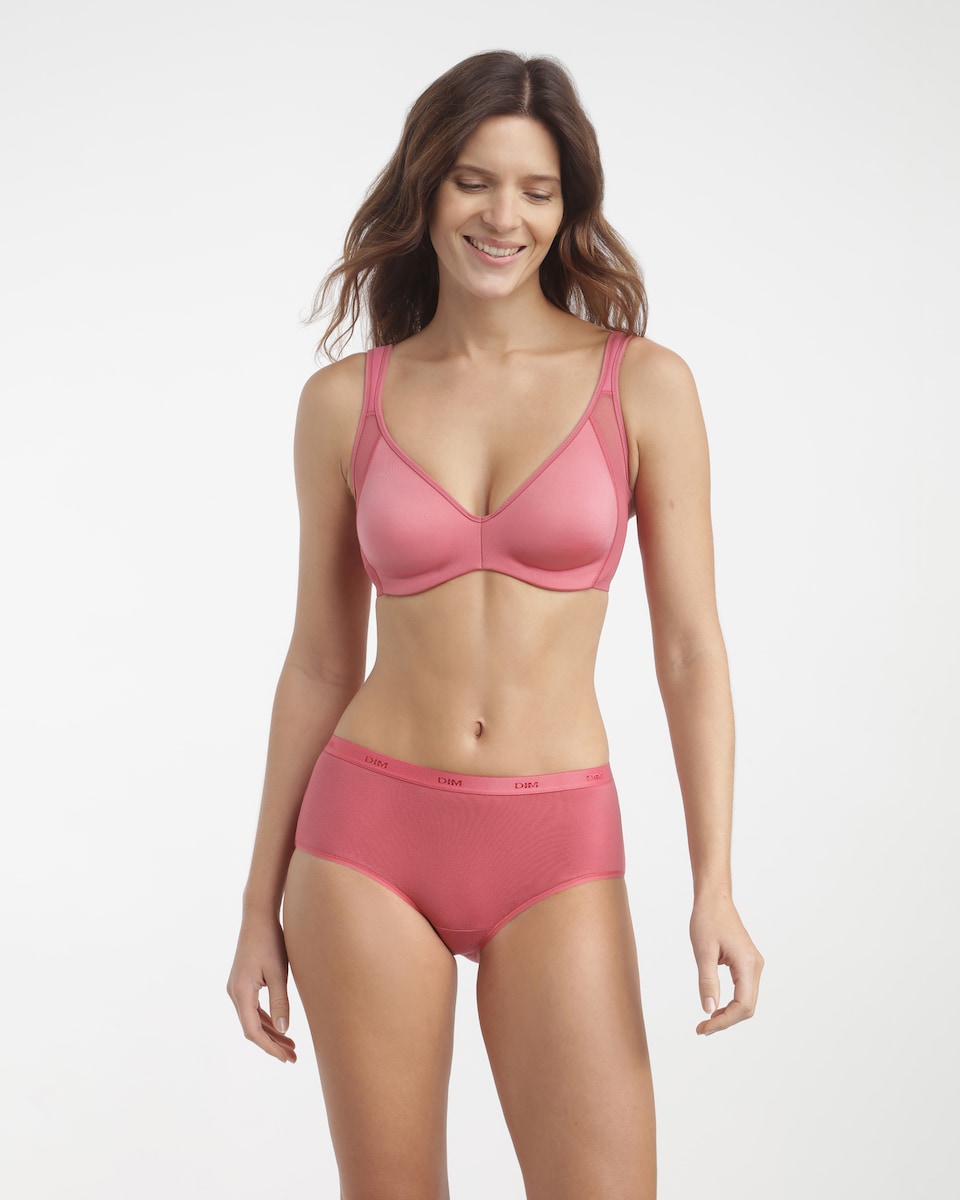 Soutien Redutor de Grande Capacidade com Aro Generous Rosa-3