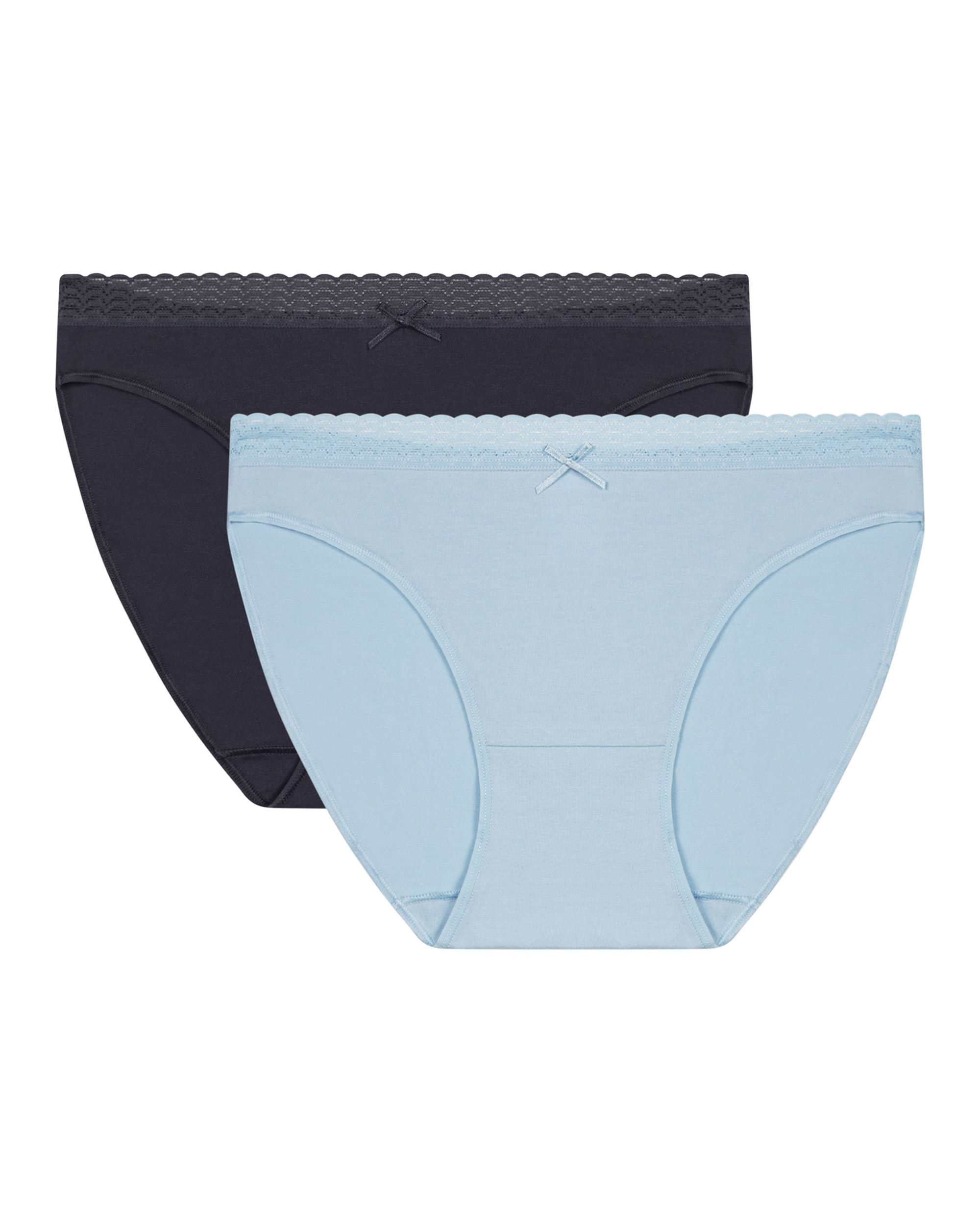 Pack de 2 Cuecas de Algodão Elástico Multicolor-4
