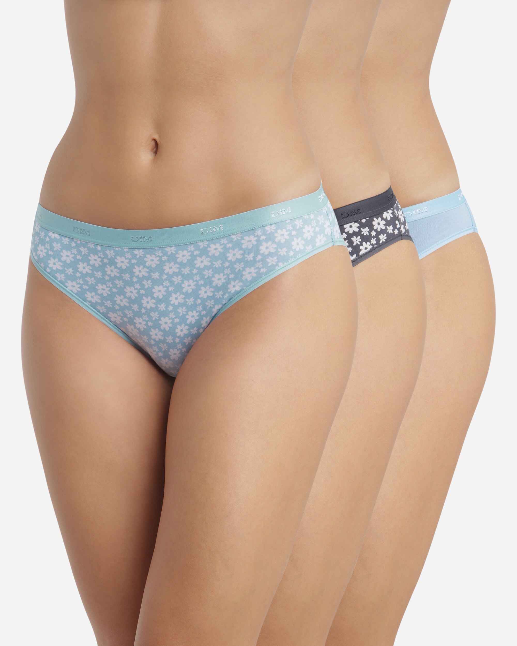 Pack de 3 Cuecas de Algodão Elástico Estampadas Multicolor-2