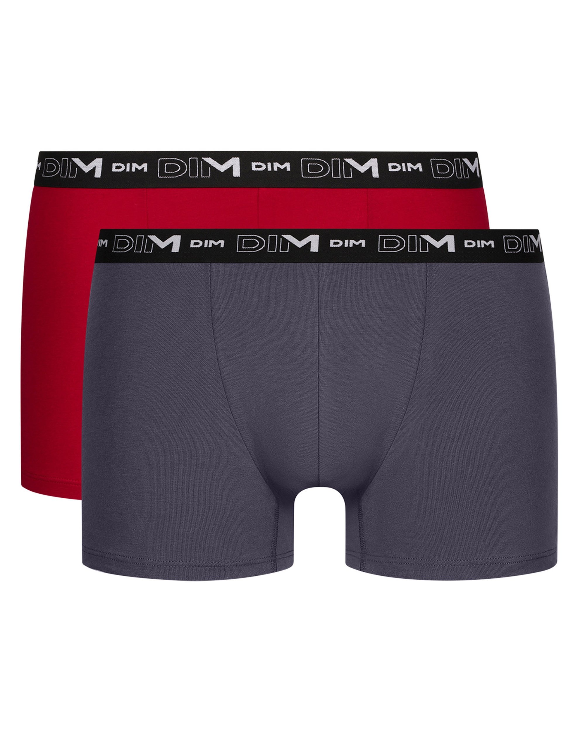 Pack de Dois Boxers de Malha em Algodão Elástico Estilo Básico em Várias Cores Multicolor-3