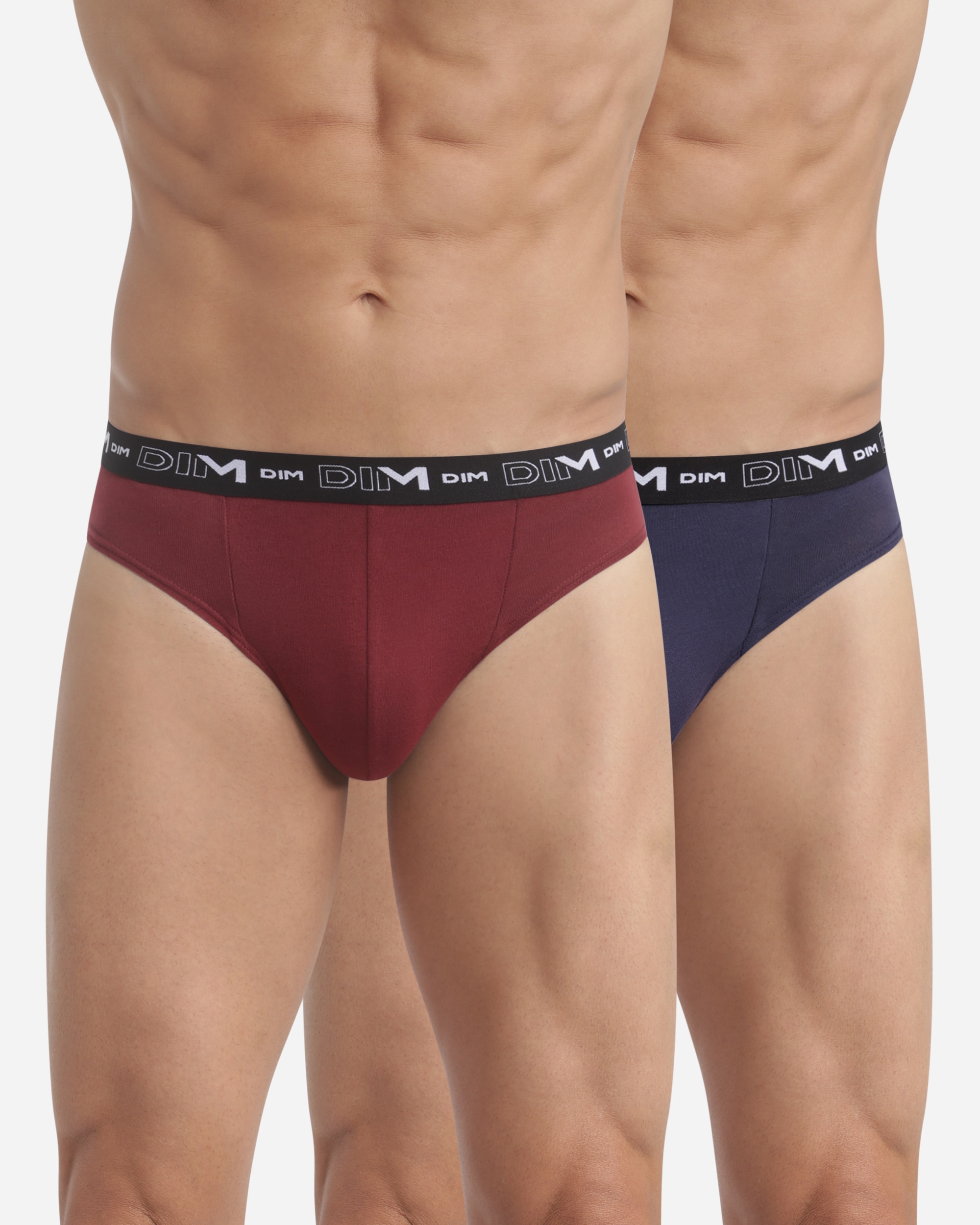 Pack de Dois Boxers de Malha em Algodão Elástico Estilo Básico em Várias Cores Multicolor-1