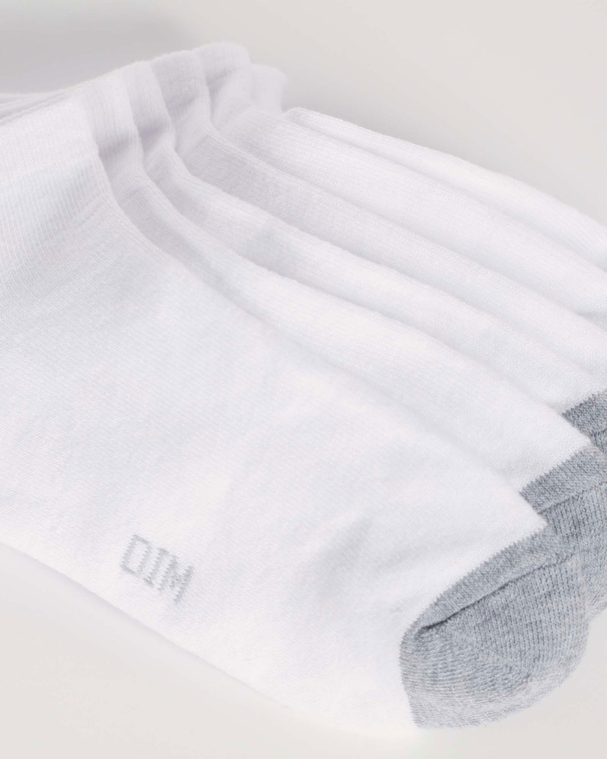 Pack de 3 Meias Desportivas Curtas Branco-2