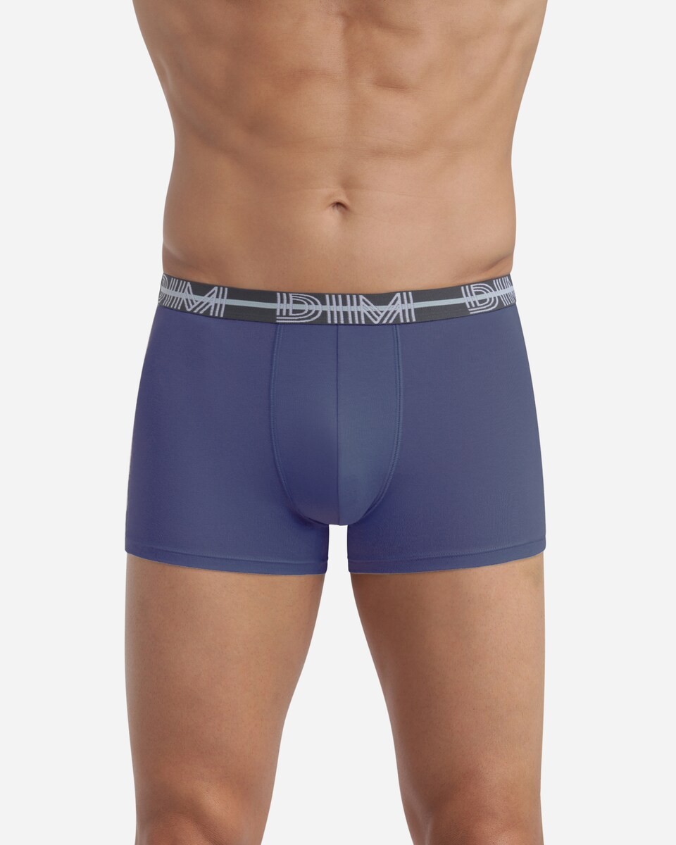 Pack de 3 Boxers de Algodão Elástico em Cores Chamativas Multicolor-2