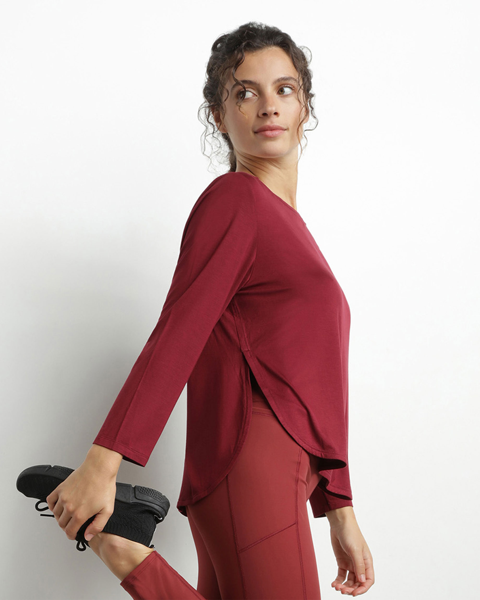 Imagem 0 de T-shirt Desportiva com Gola À Barco