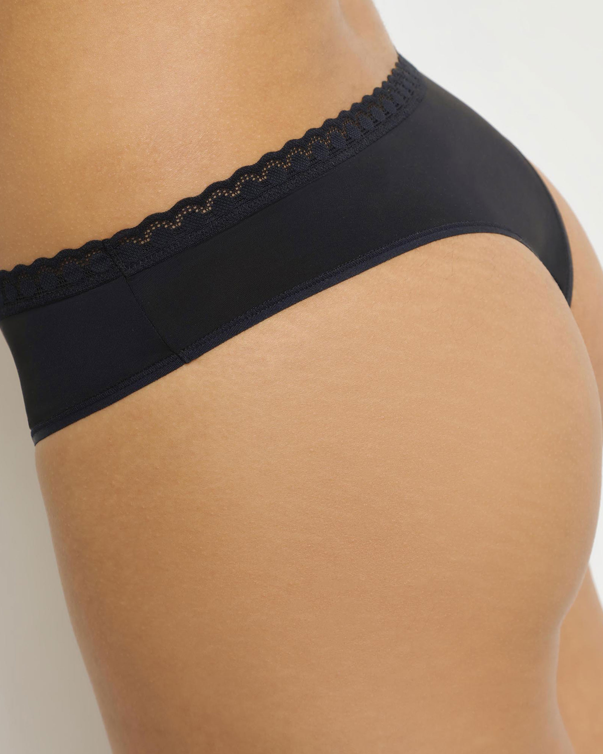 Cueca de Microfibra Preto-4