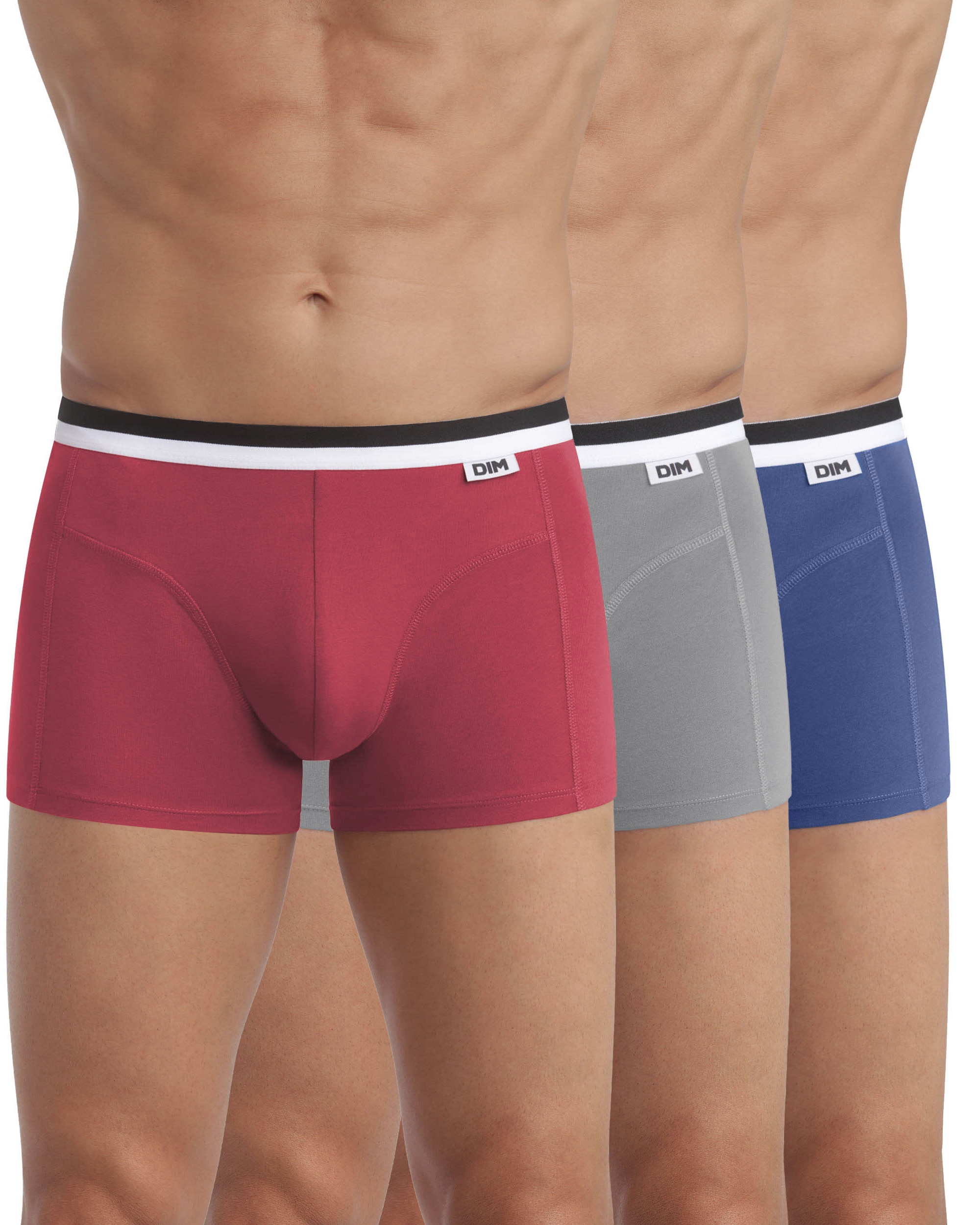 Pack 3 Boxers Dim Basic Multicolor-1