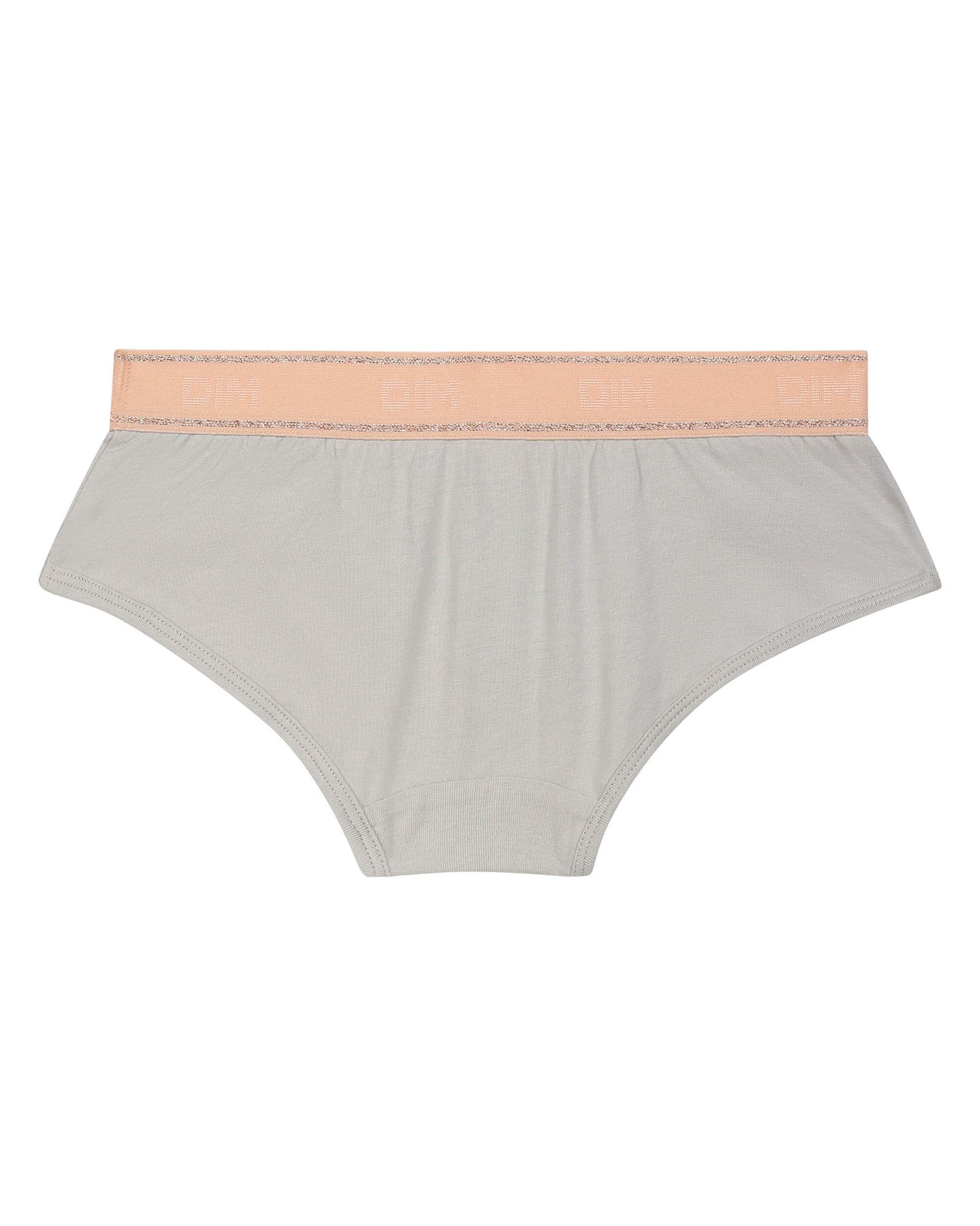 Cueca Infantil Tipo Shorty de Algodão Dim Cinzento-2