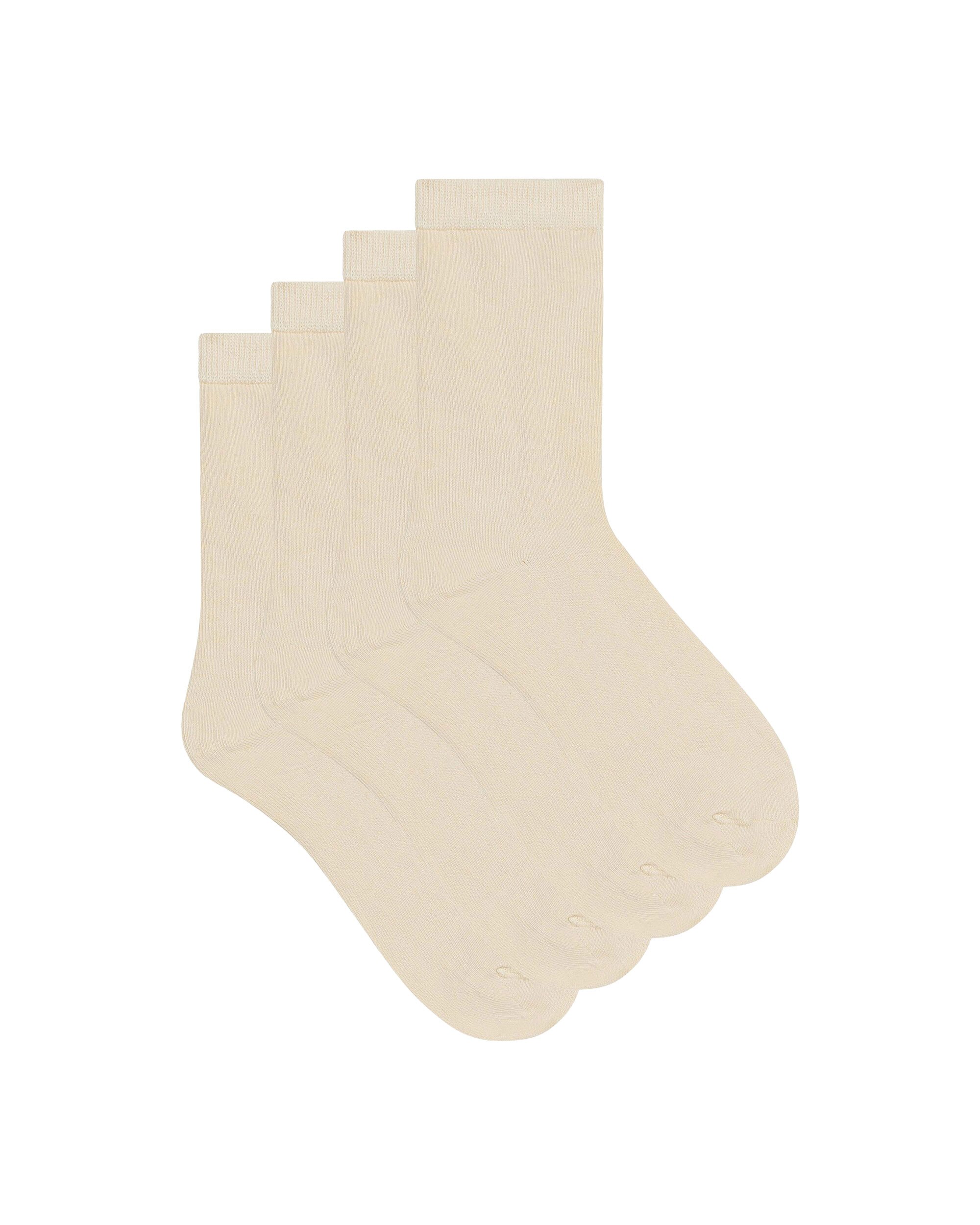 Pack de 2 Meias Térmicas Polares Creme-3