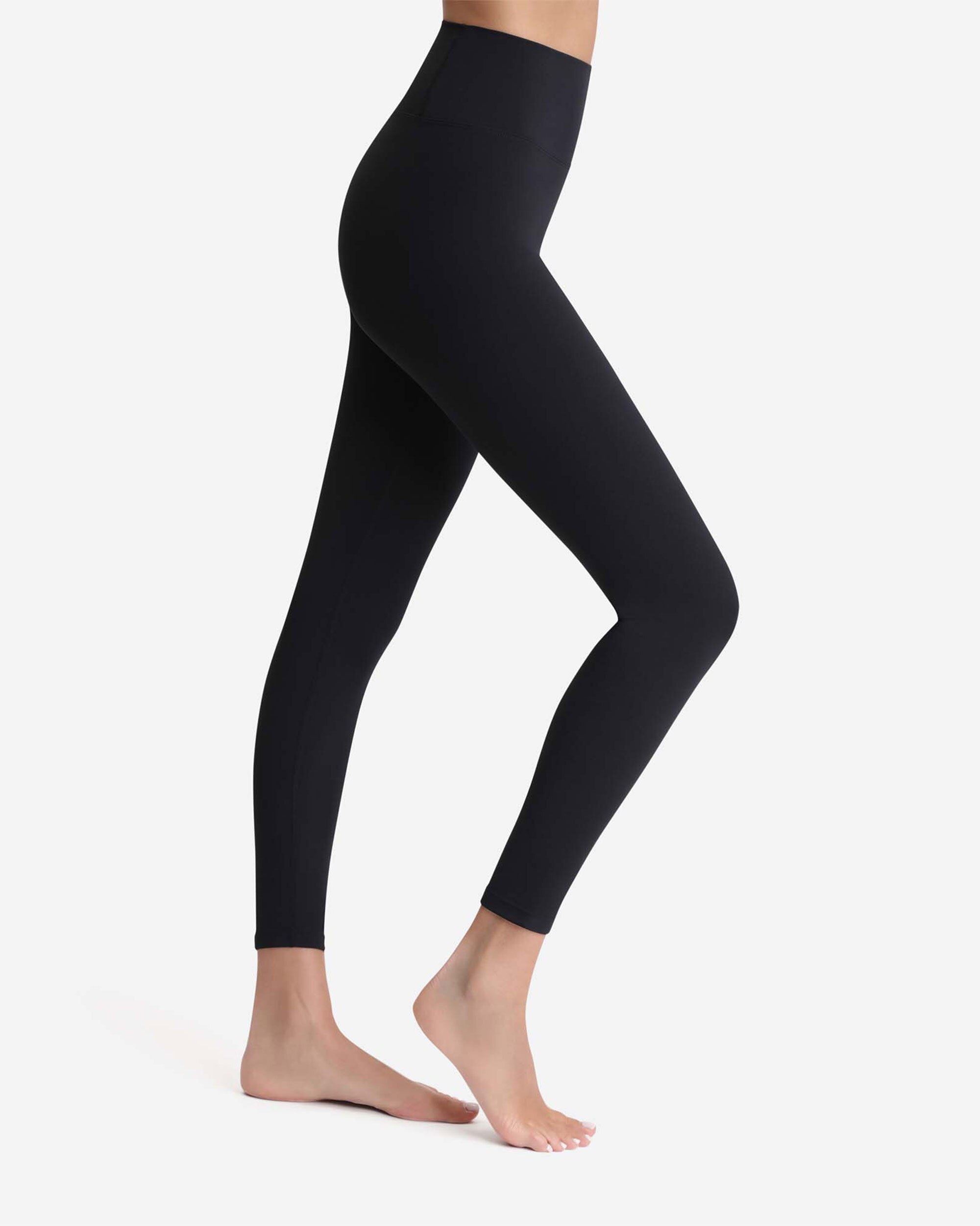 Leggings Desportivos Compridos para Yoga Preto-2