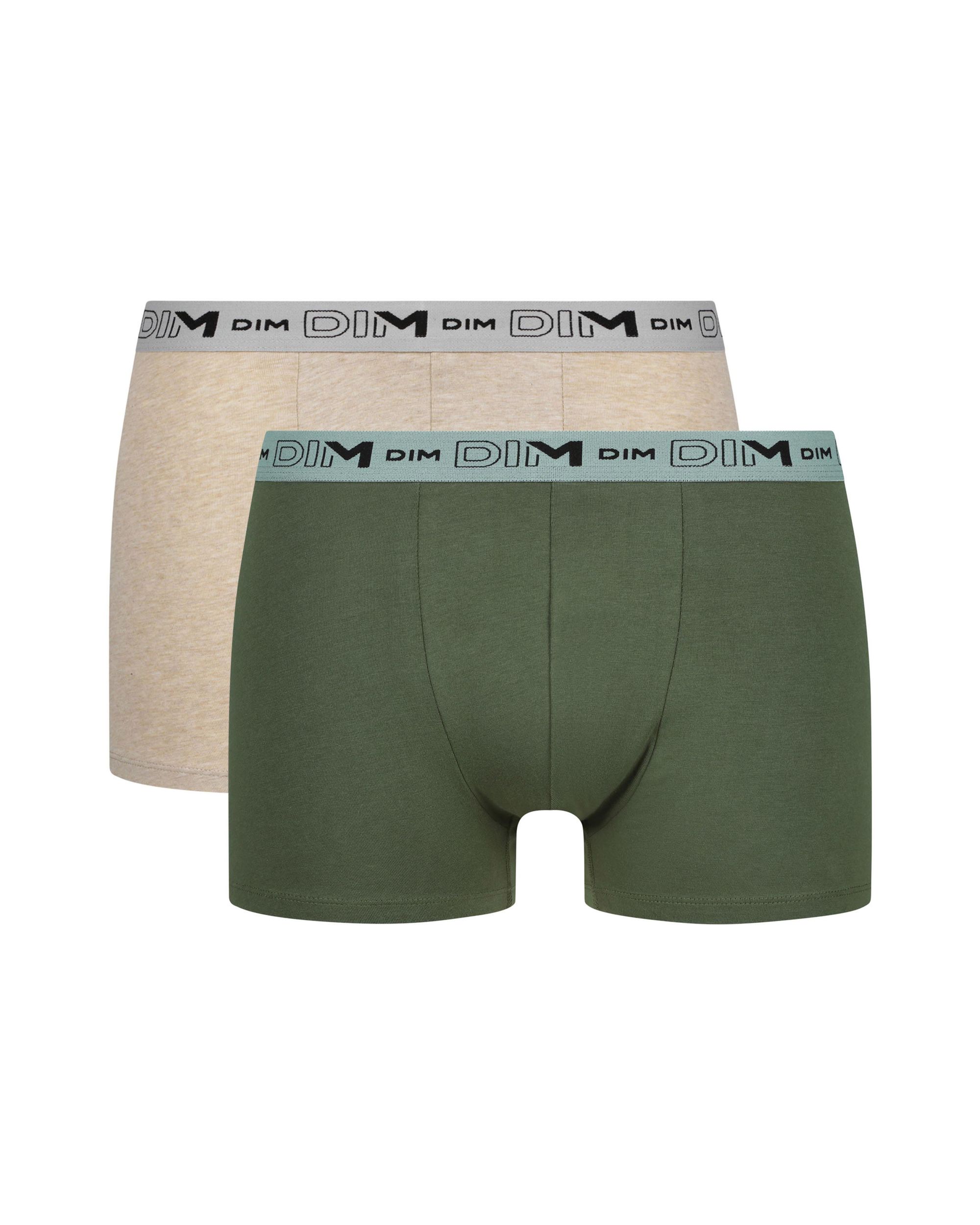 Pack de Dois Boxers de Algodão Orgânico Elástico em Várias Cores Multicolor-3