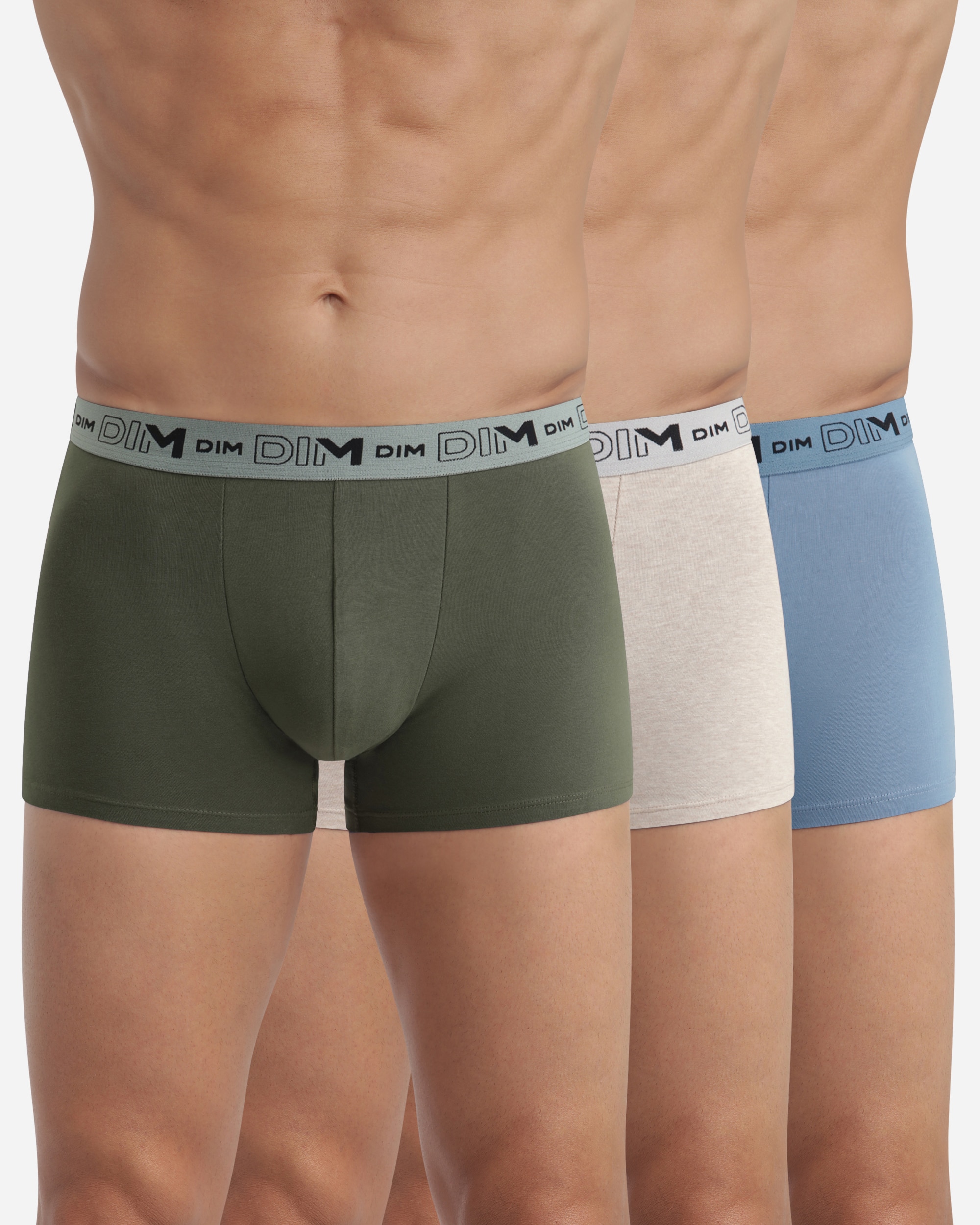 Pack de 3 Boxers de Algodão Orgânico Multicolor-1