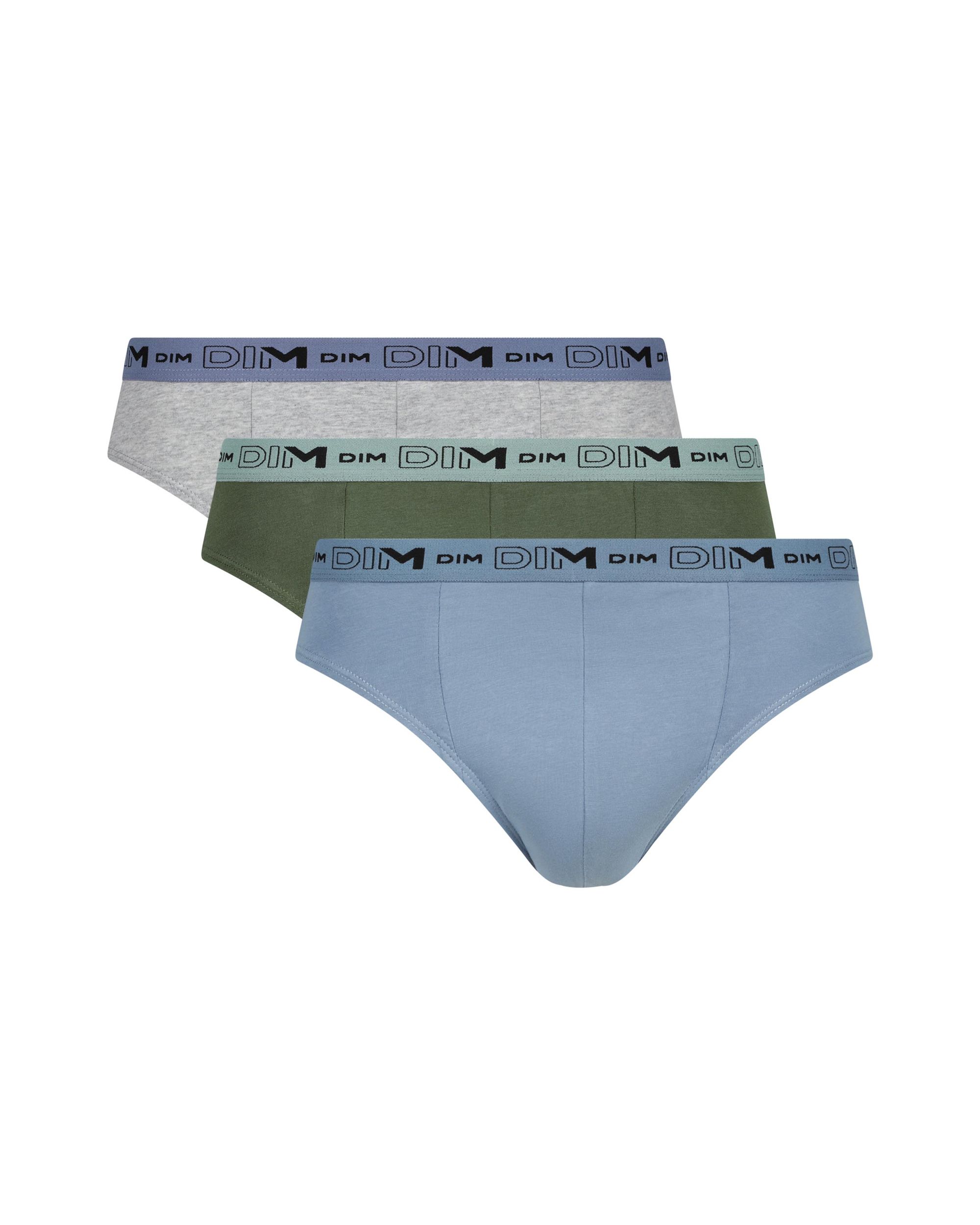 Pack de 3 Slips de Algodão Orgânico Multicolor-3