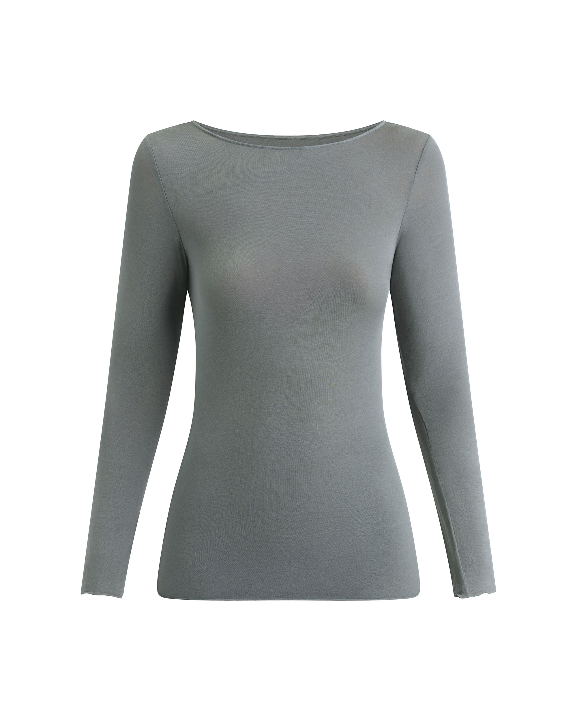 T-shirt Térmica Gola Barco Dim X Inès de La Fressange Cinzento-4