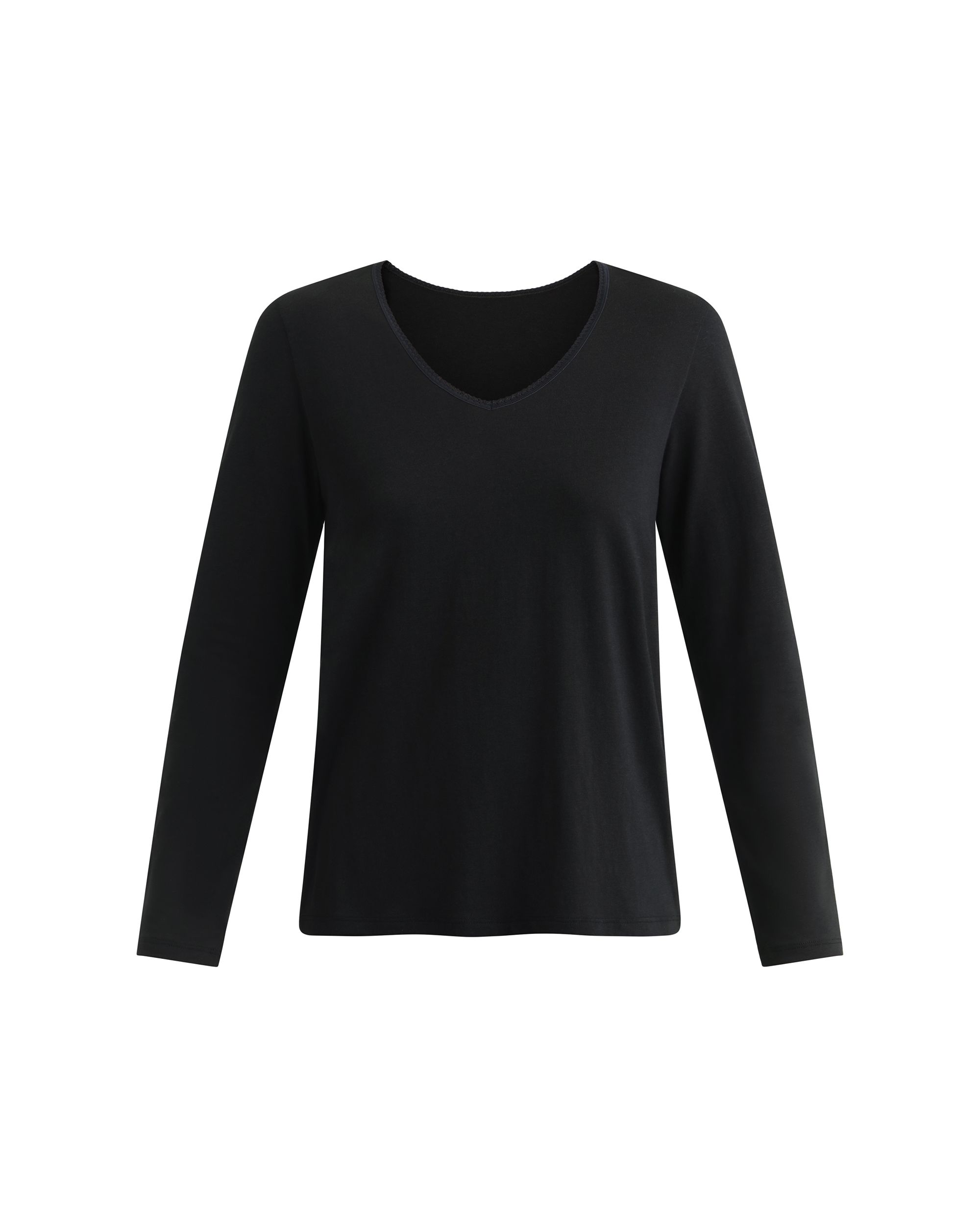 T-shirt Térmica de Manga Comprida Preto-4
