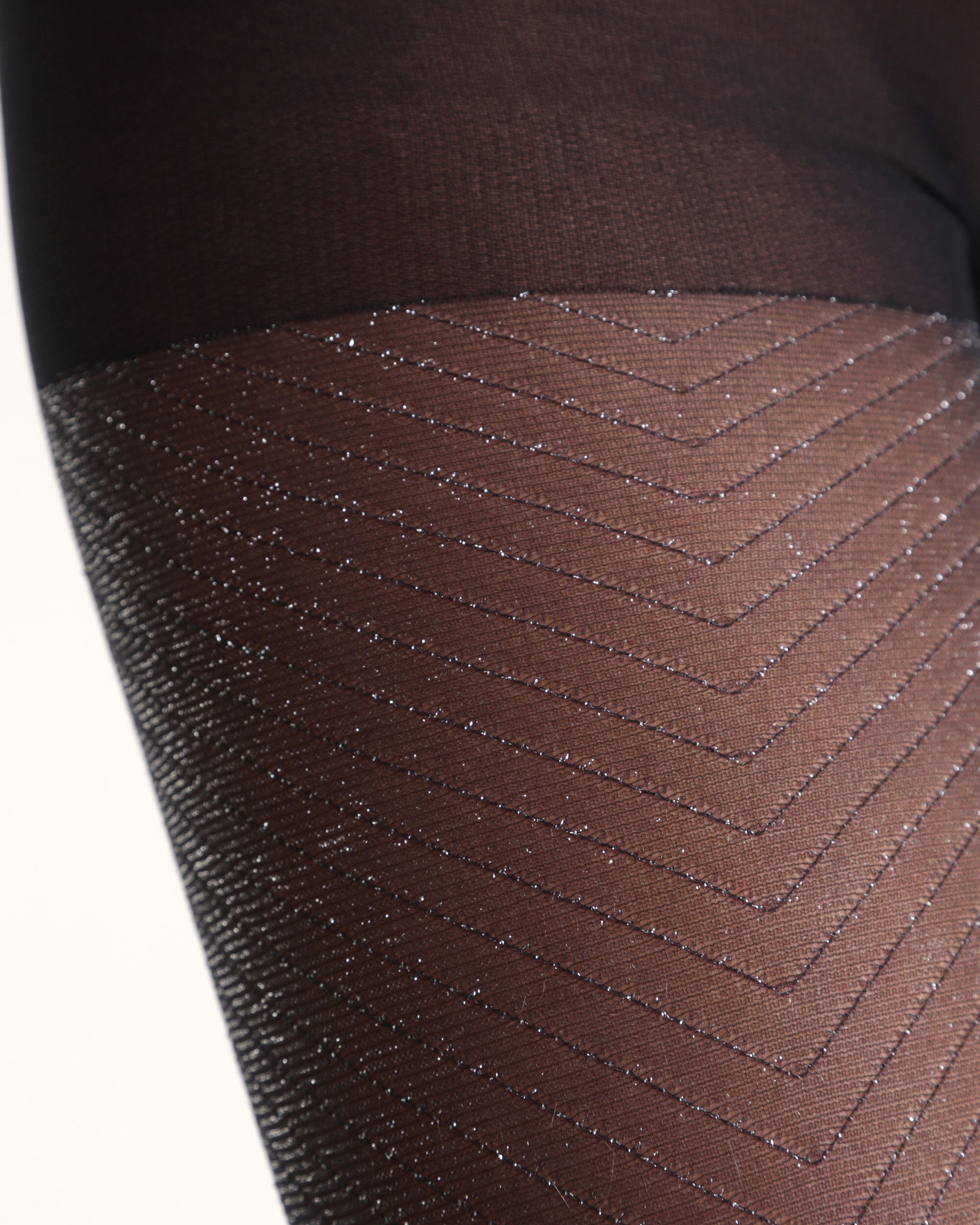 Collants Design Brilhante Glitter 40d Preto-2