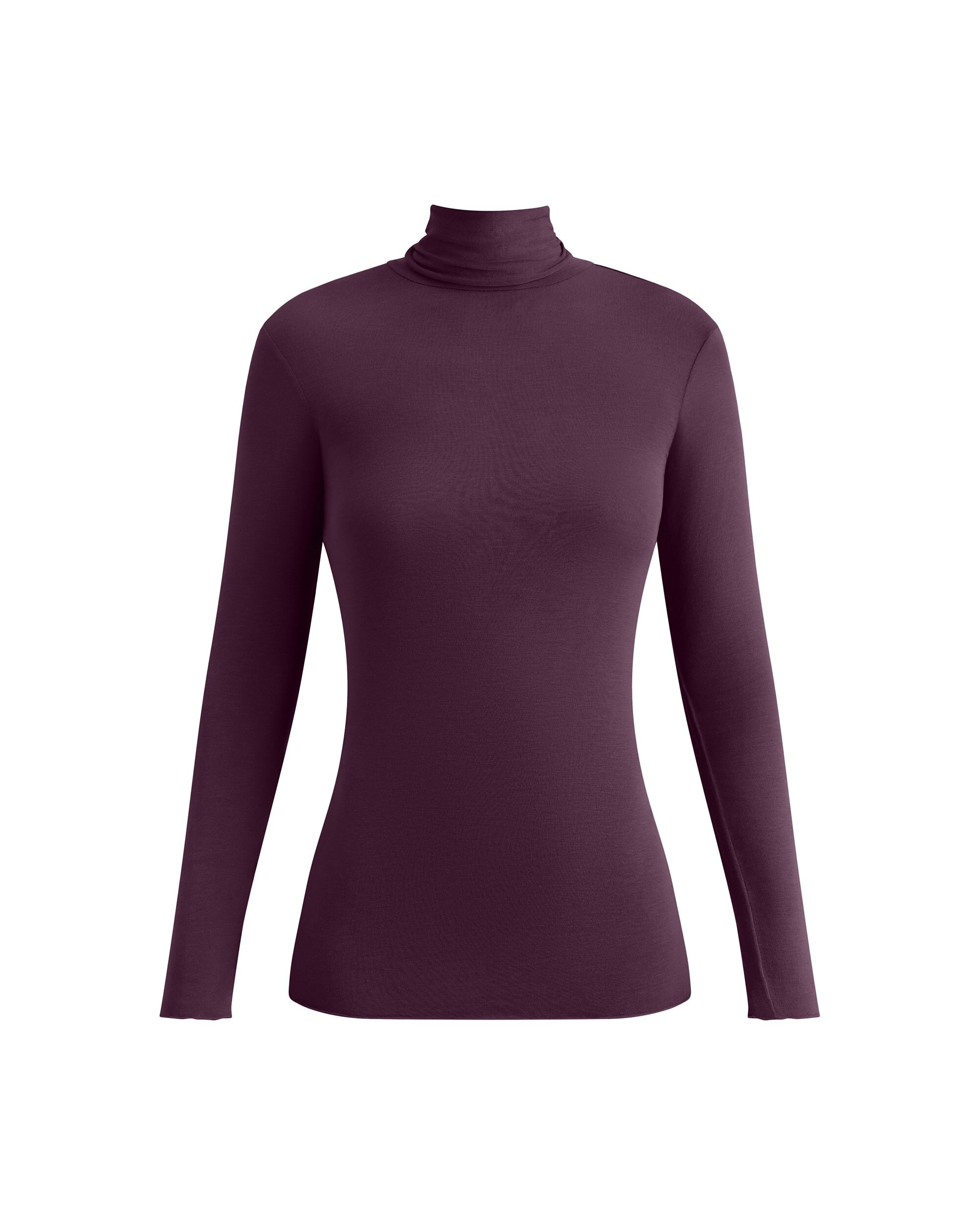 T-shirt Térmica Gola Alta Dim X Inès de La Fressange Roxo-4