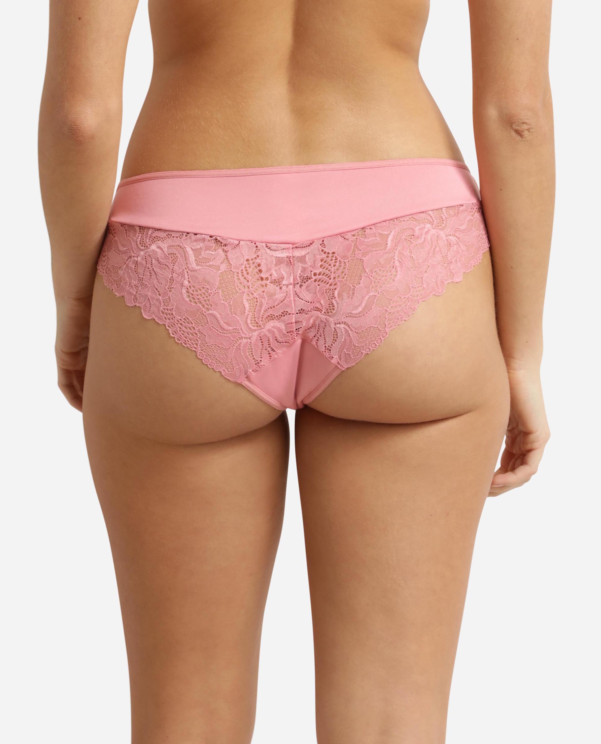 Cueca com Renda Generous Essentiel Rosa-claro-2