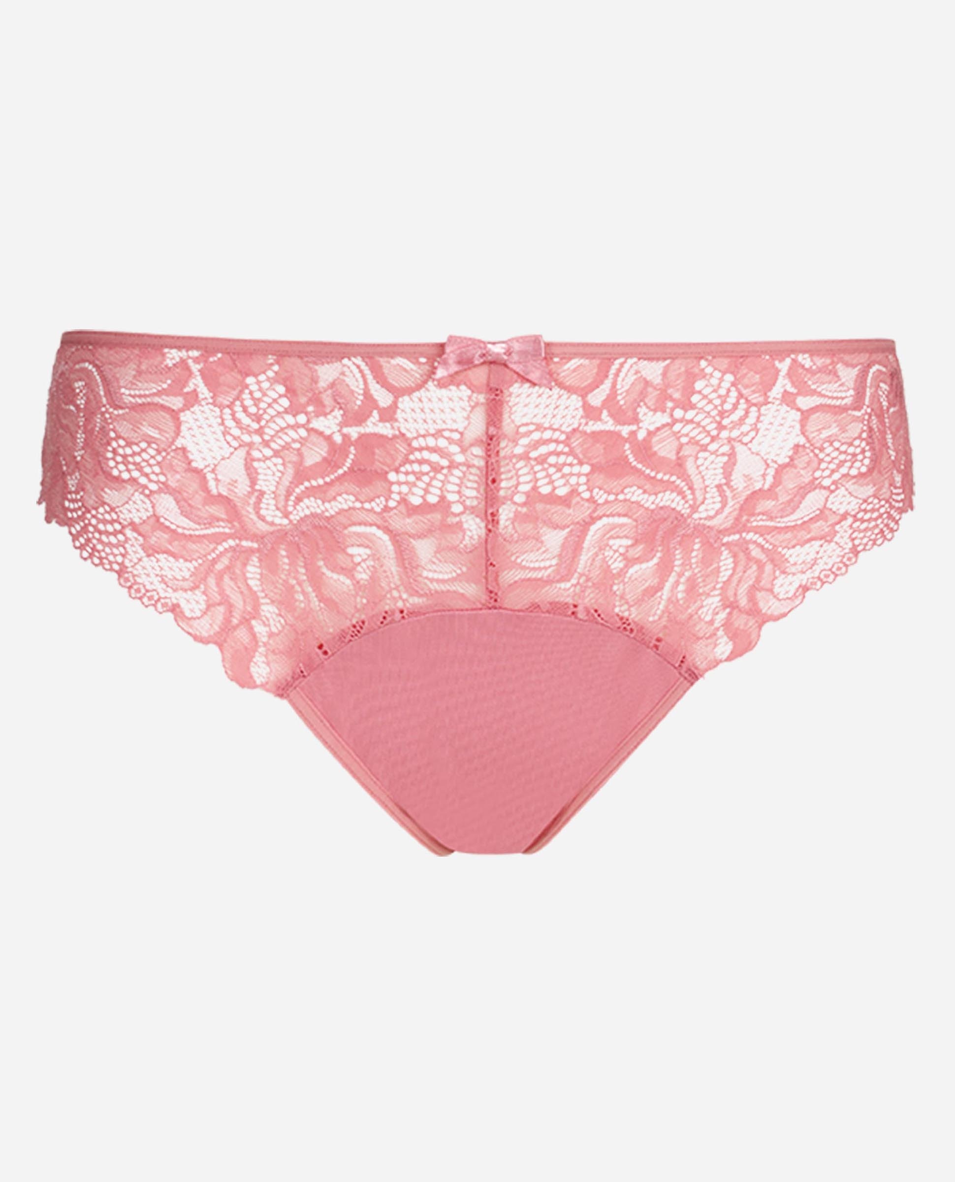 Cueca com Renda Generous Essentiel Rosa-claro-5