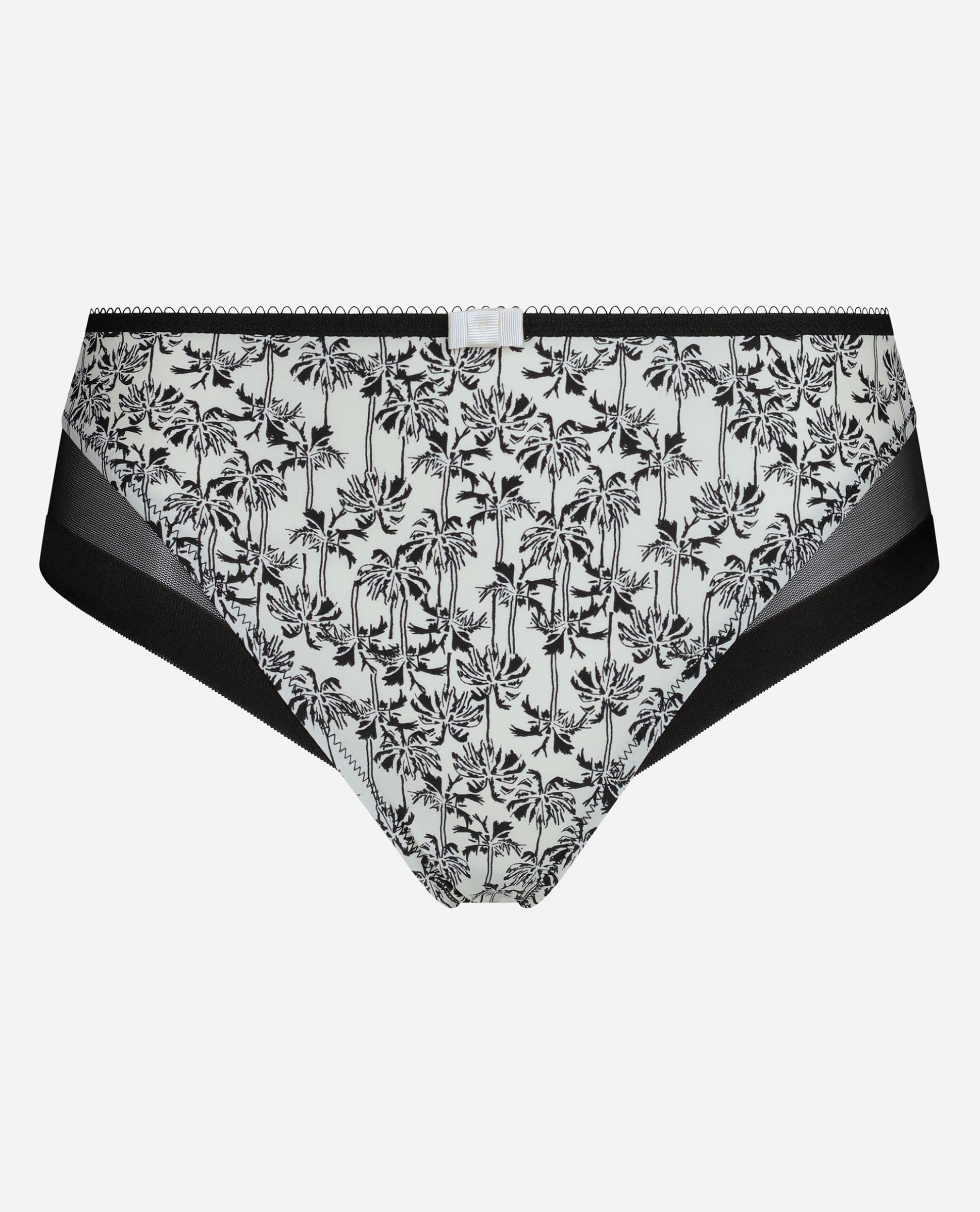 Cueca Clássica de Suave Microfibra e Detalhes em Malla Multicolor-5