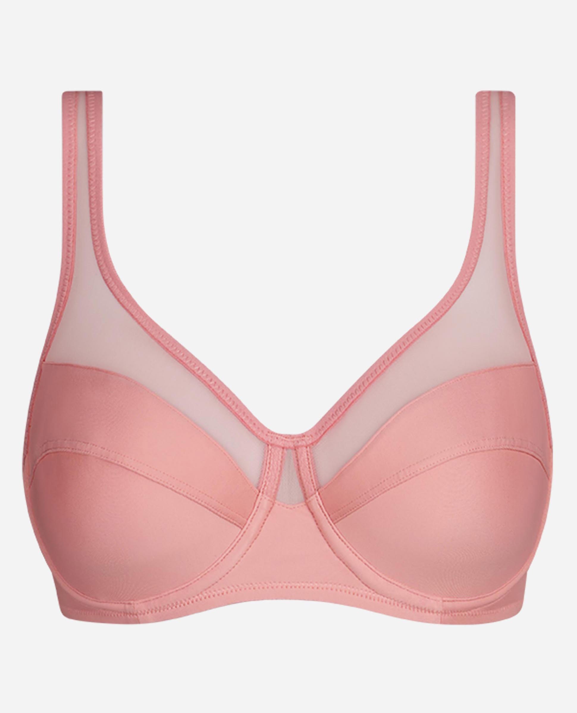 Soutien com Aro de Grande Capacidade Generous com Tule Rosa-claro-5