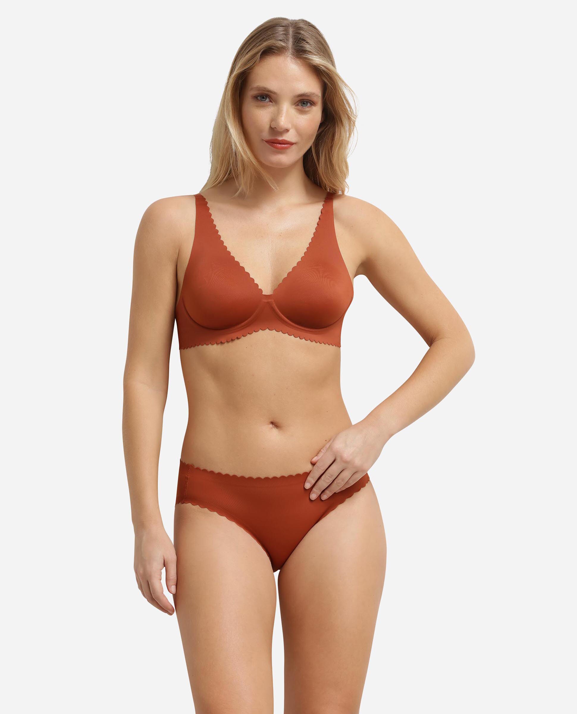 Soutien com Aros de Microfibra Body Touch Canela-3