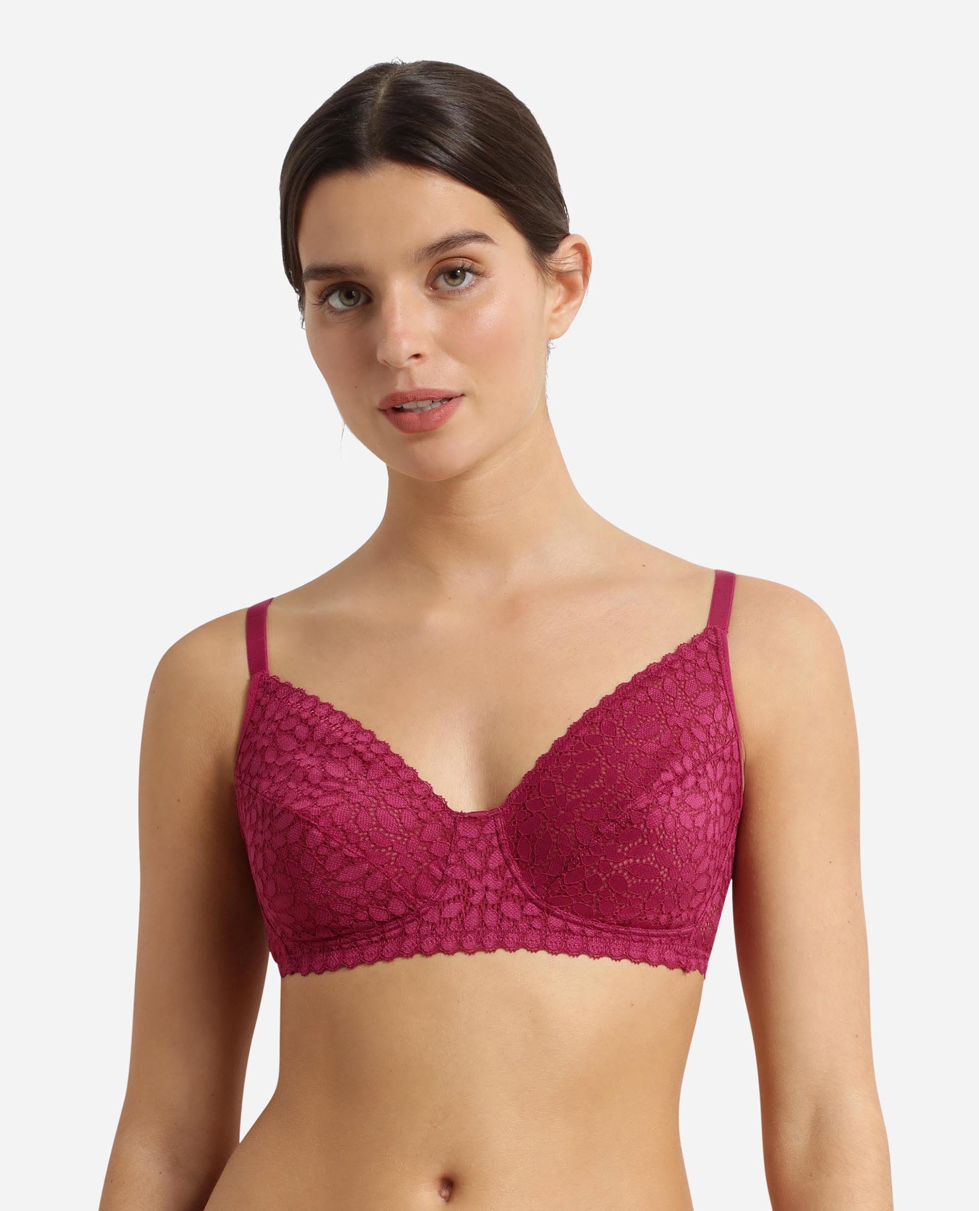 Imagem 0 de Soutien sem Aro de Renda Floral Daily Dentelle