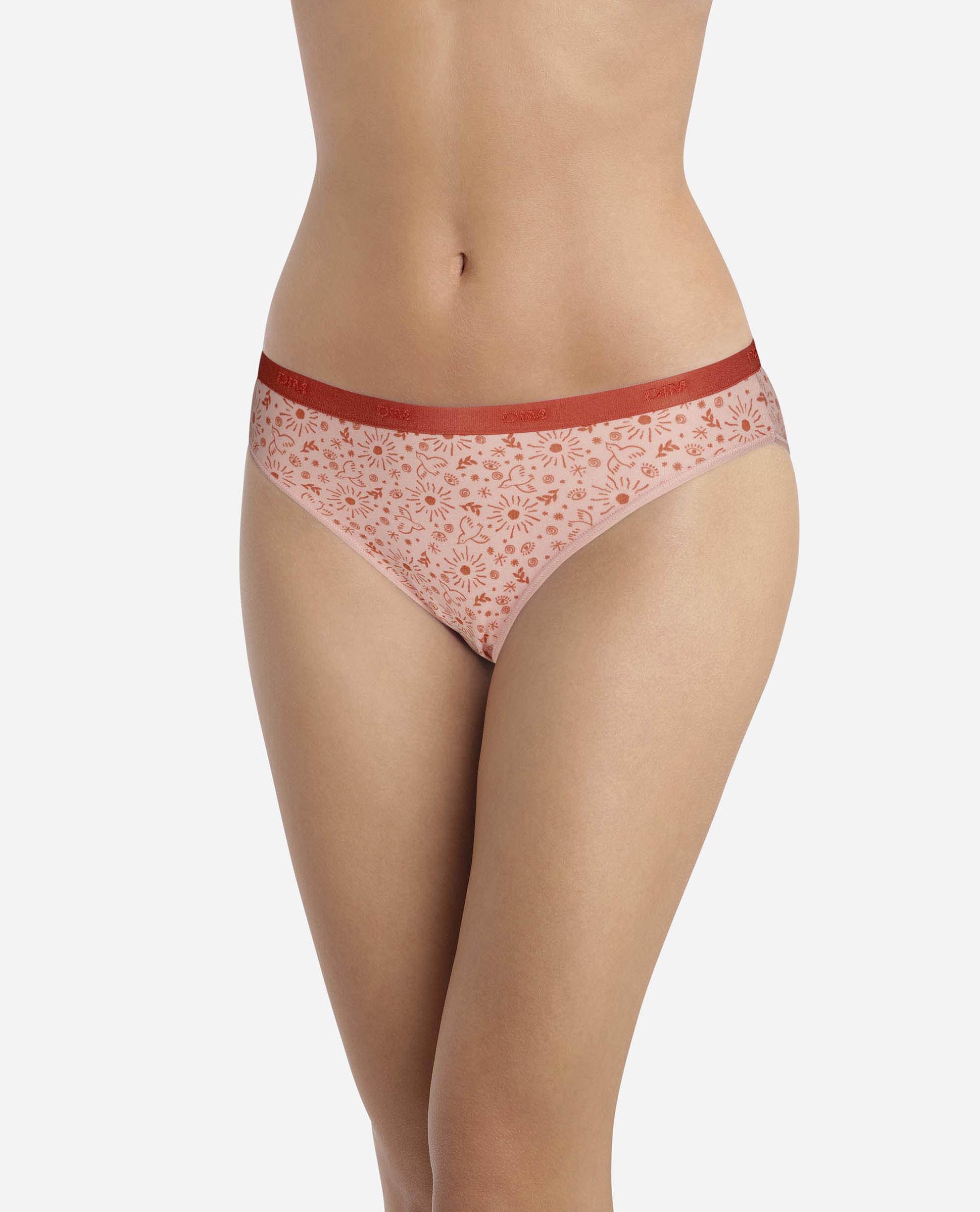 Pack de 3 Cuecas de Algodão Elástico Estampadas Multicolor-3