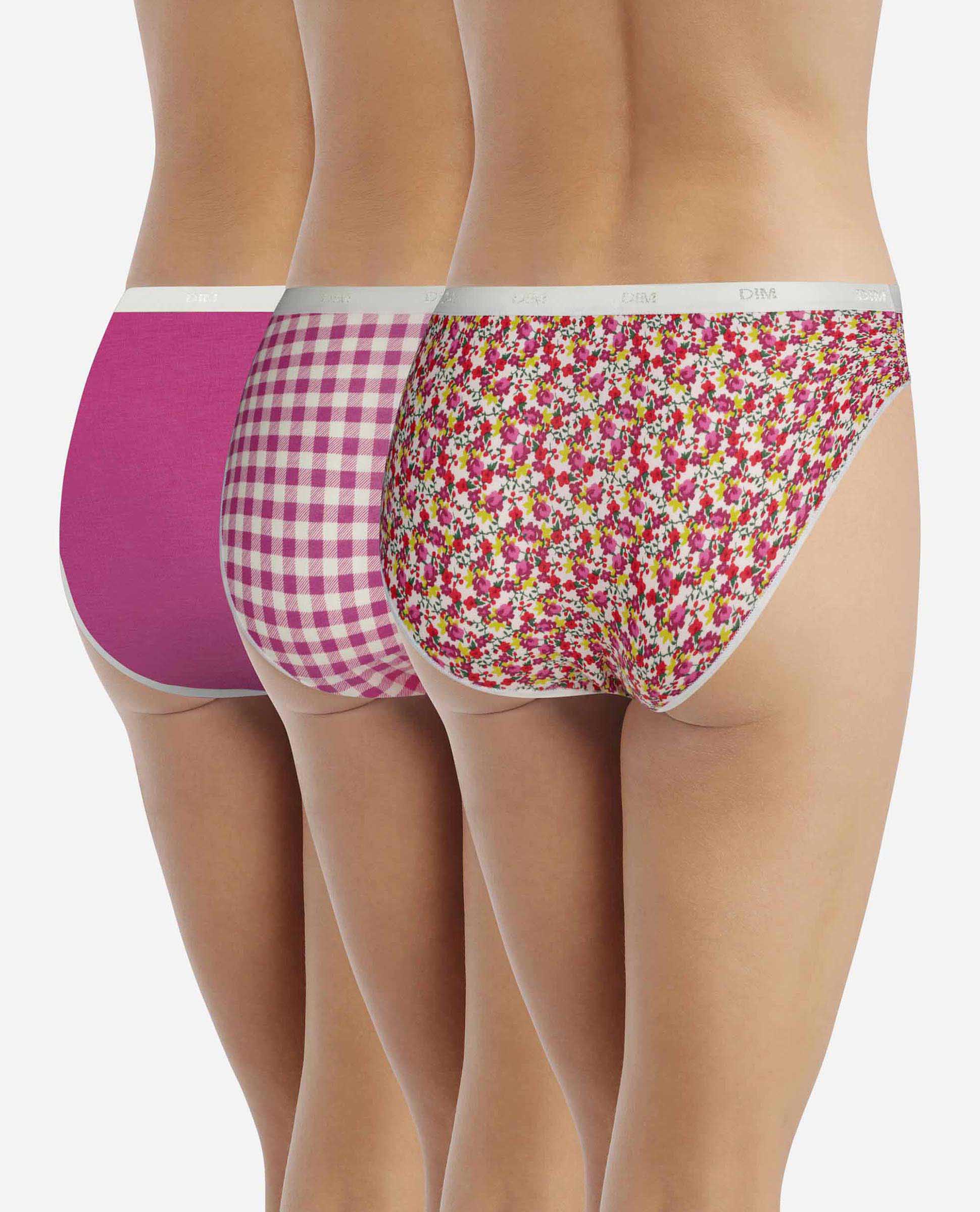 Pack de 3 Cuecas de Algodão Elástico Estampadas Multicolor-2