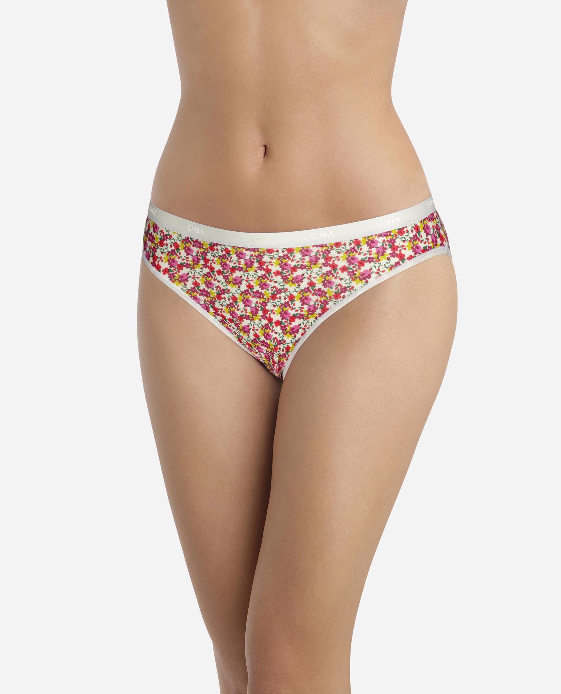 Pack de 3 Cuecas de Algodão Elástico Estampadas Multicolor-3