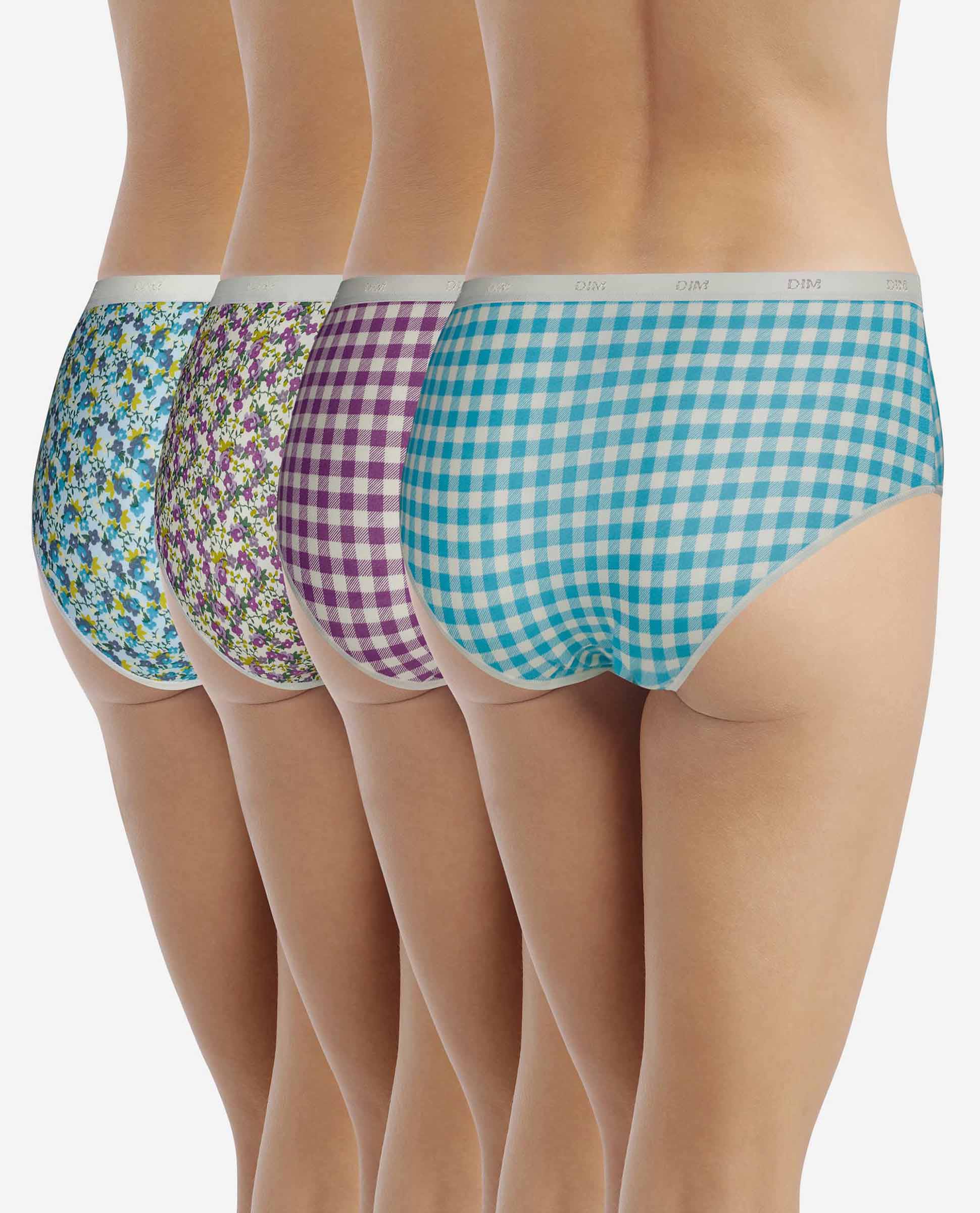 Pack de 4 Cuecas de Algodão Elástico Estampadas Multicolor-2