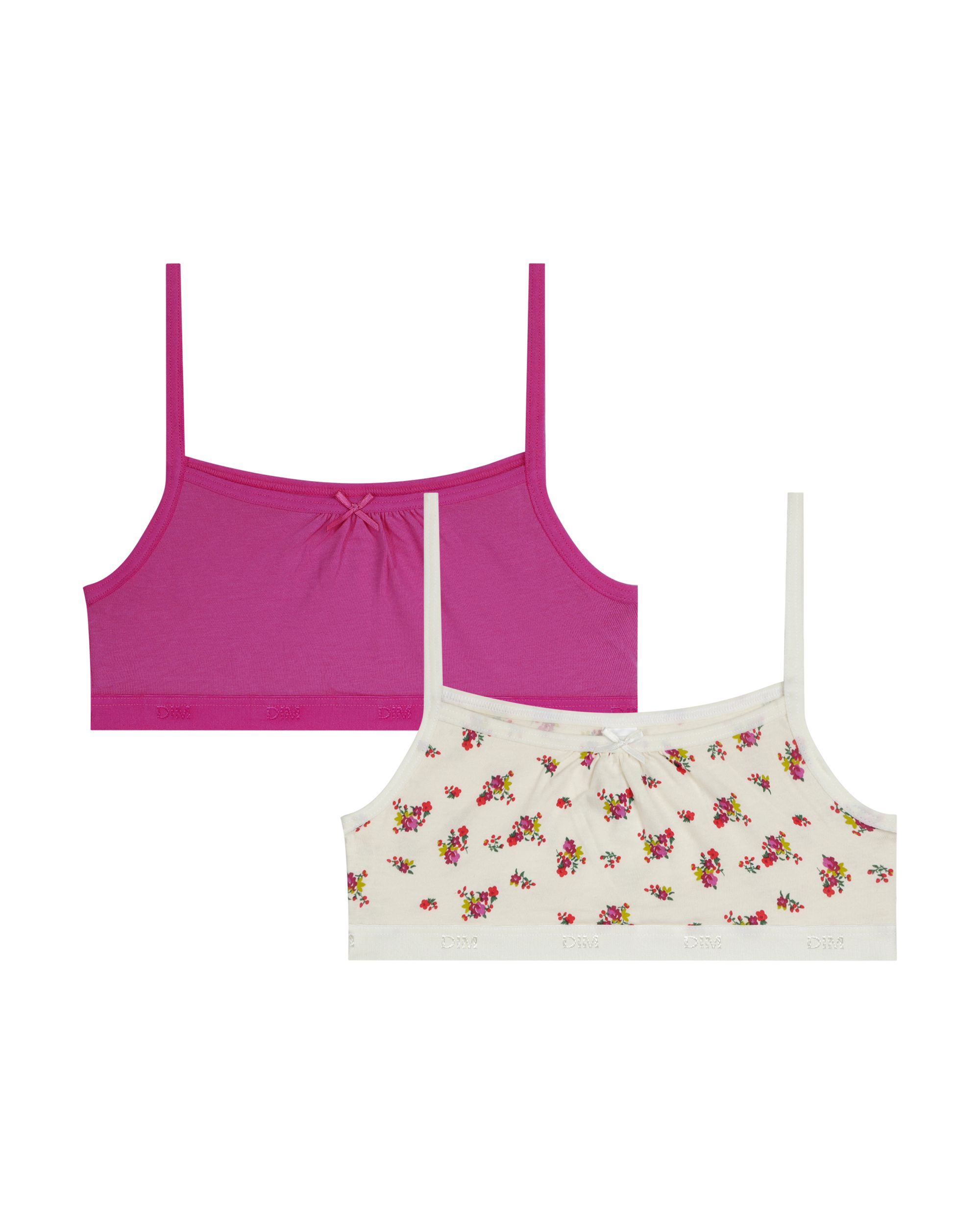 Imagem 0 de Pack de 2 Soutiens Bandeau Infantil Les Pockets de Algodão Elástico