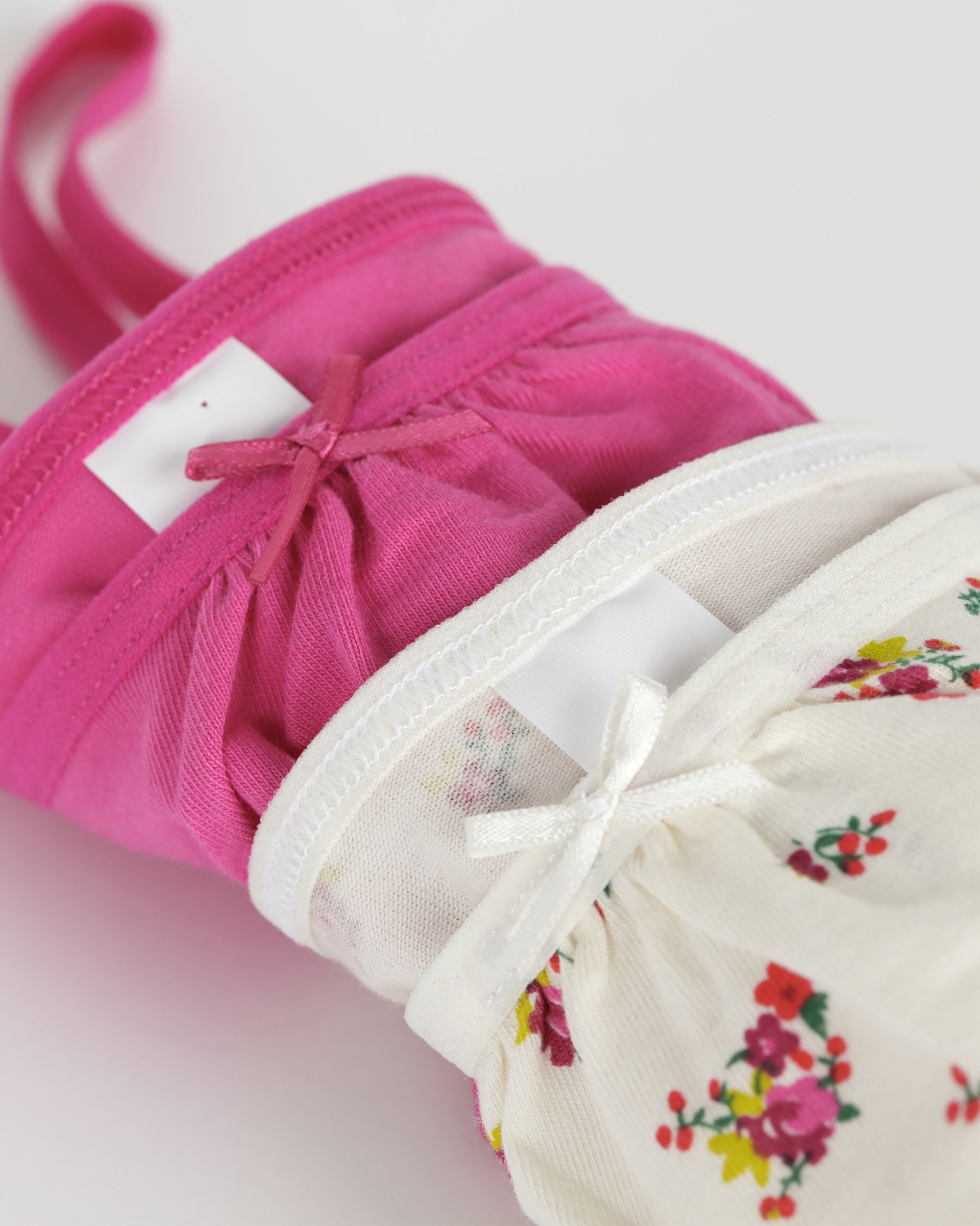 Pack de 2 Soutiens Infantil Estampados de Algodão Elástico Dim Multicolor-3
