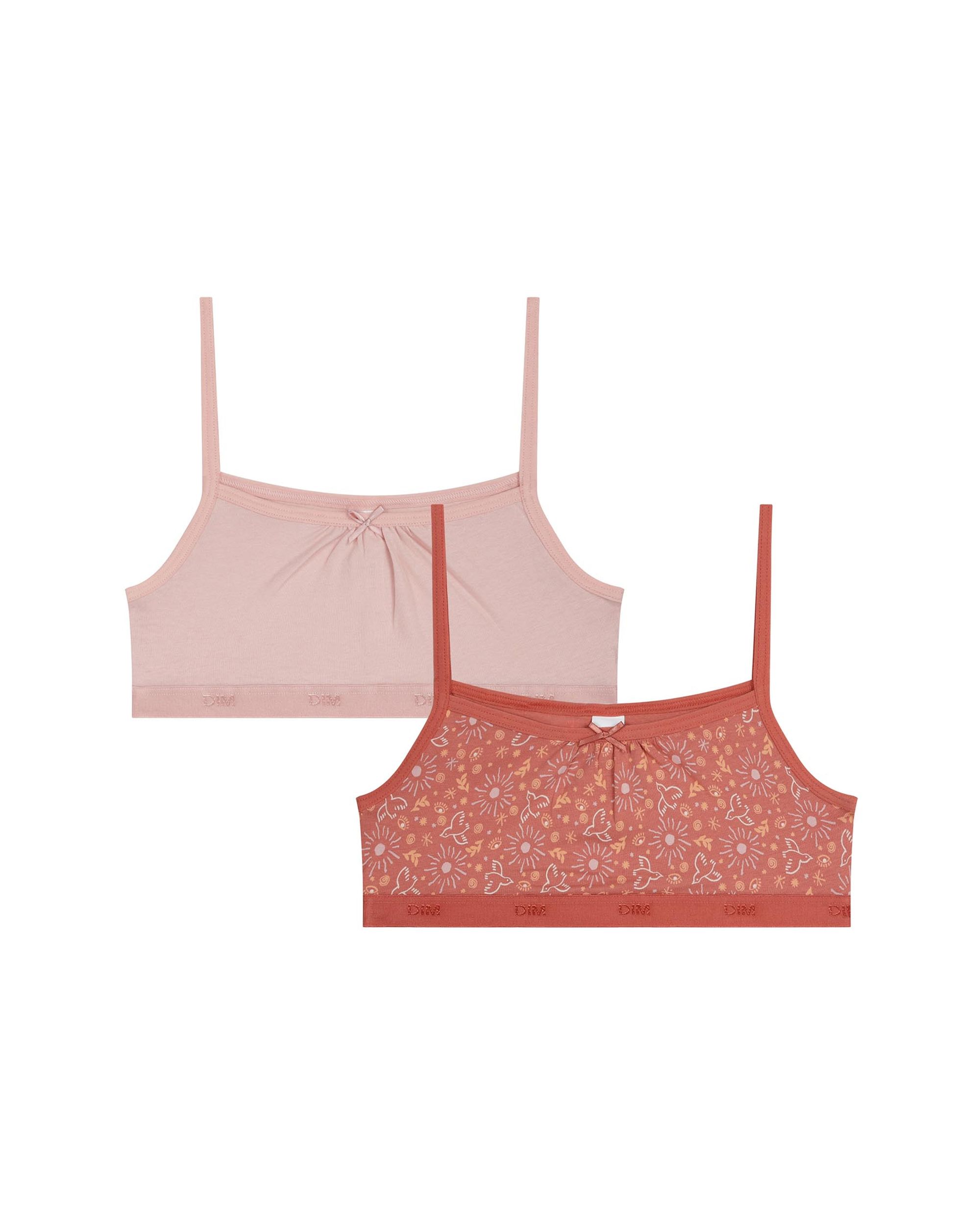 Imagem 0 de Pack de 2 Soutiens Bandeau Infantil Les Pockets de Algodão Elástico