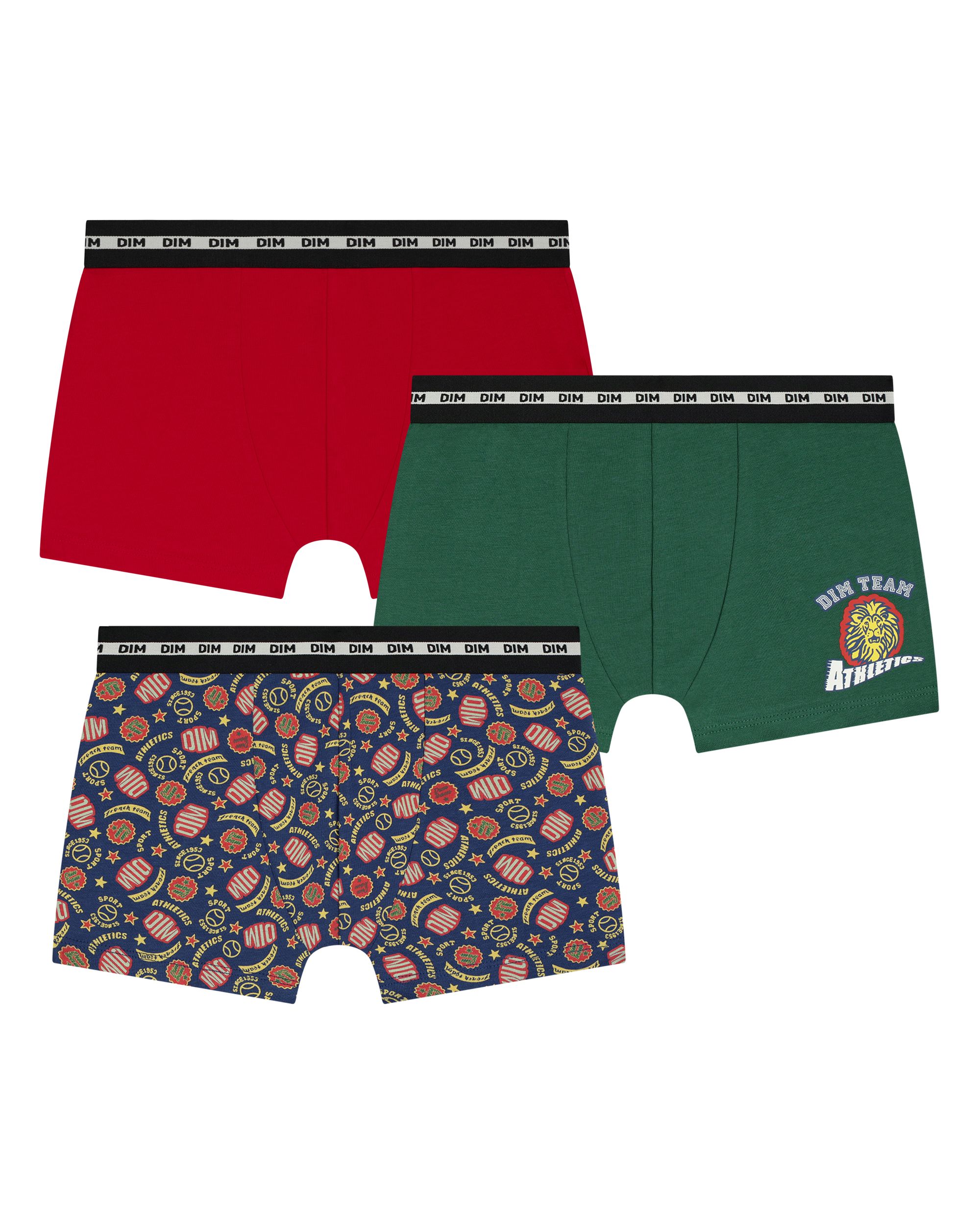 Imagem 0 de Boxers Infantil Liso e Estampado com Cós em Contraste