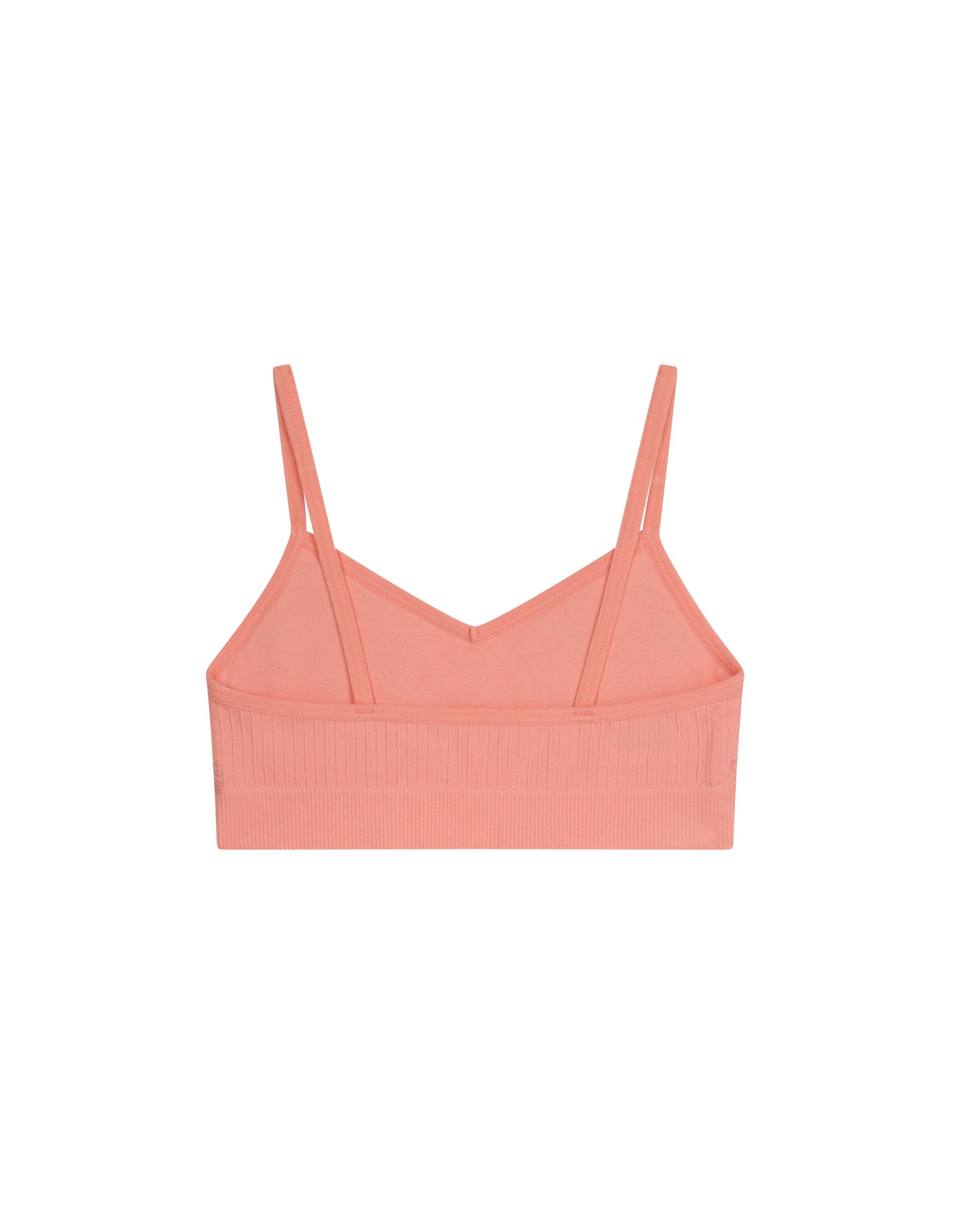 Soutien Infantil sem Aros sem Costuras com Espumas Amovíveis Dim Rosa-pastel-2