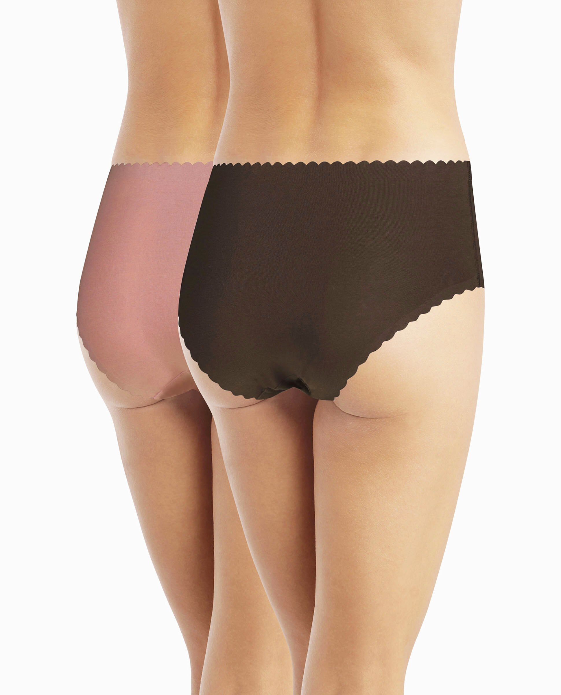 Pack de 2 Cuecas Midi de Algodão Da Gama Body Touch Coton Multicolor-2
