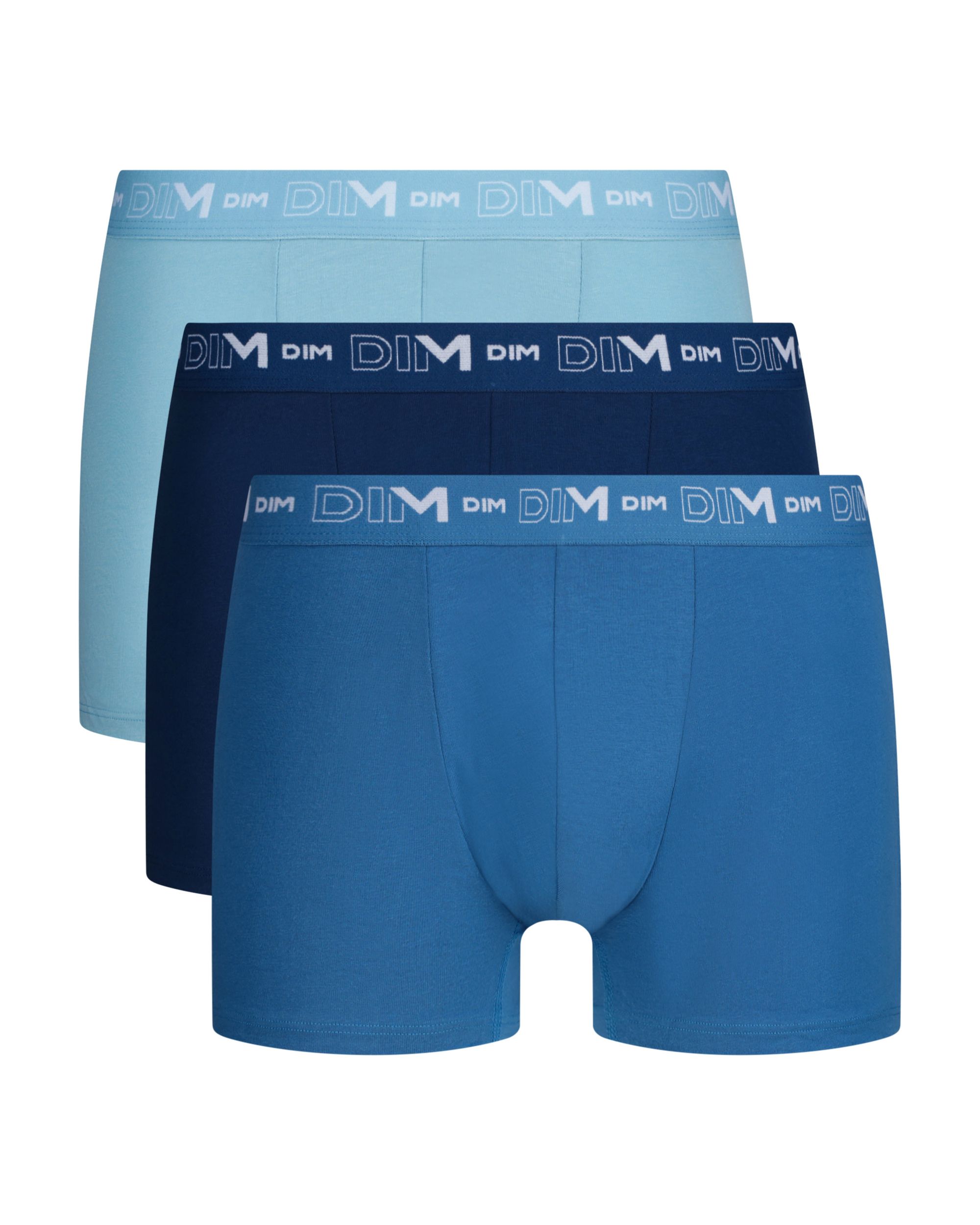 Pack de Três Boxers de Malha em Preto Preto-3