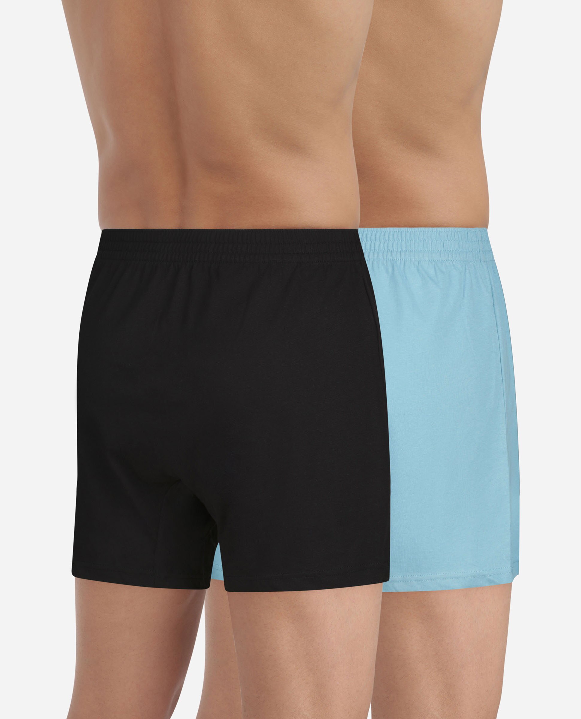 Pack de Dois Boxers Compridos Dim em 100% Algodão Confortável e Transpirável Multicolor-2