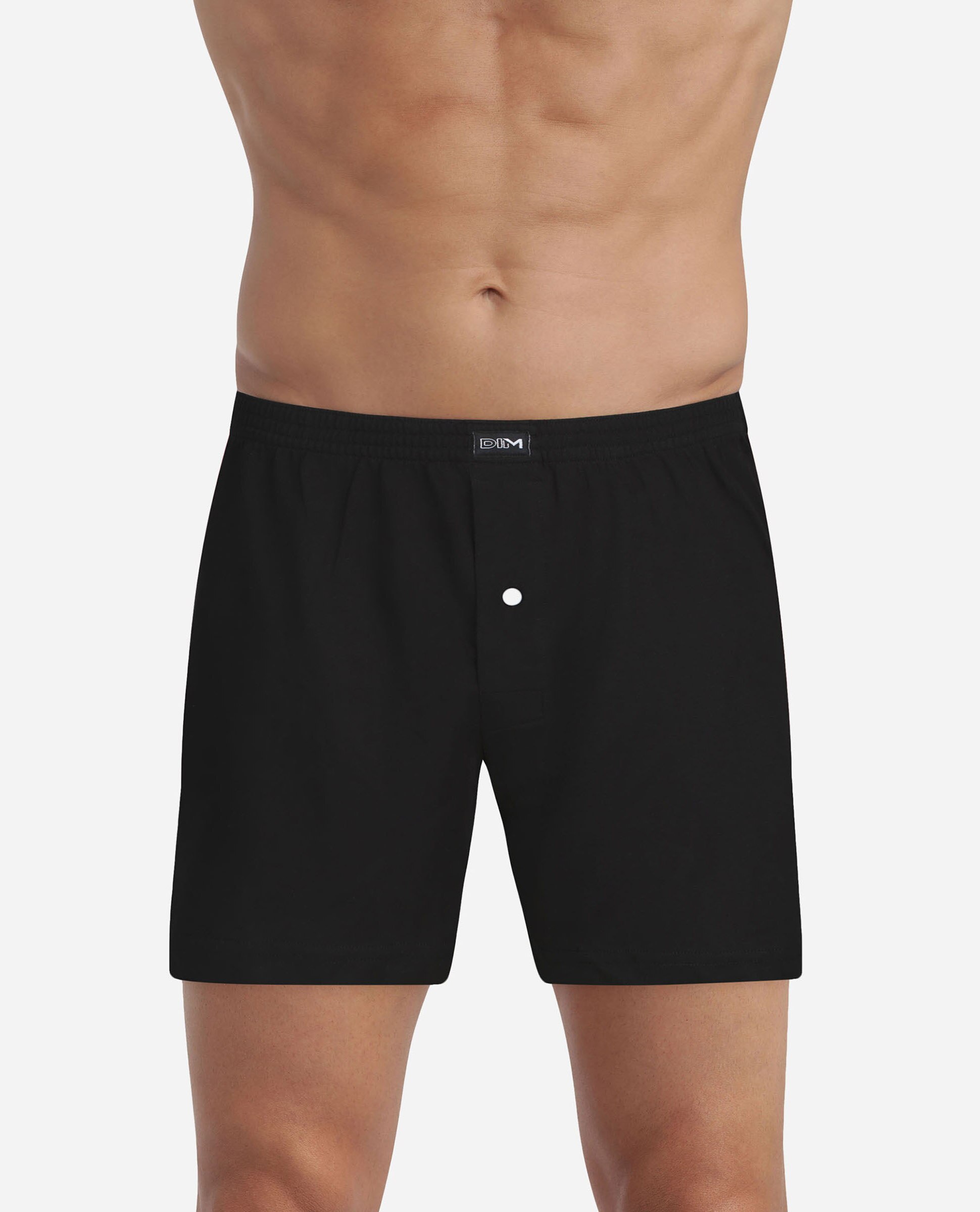 Pack de Dois Boxers Compridos Dim em 100% Algodão Confortável e Transpirável Multicolor-3
