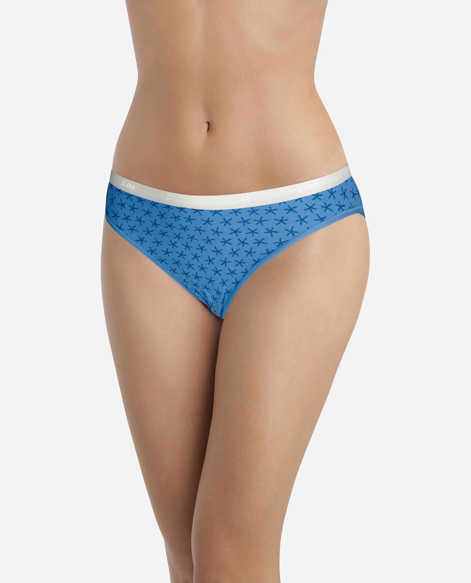 Pack de 3 Cuecas de Algodão Elástico Estampadas Multicolor-3