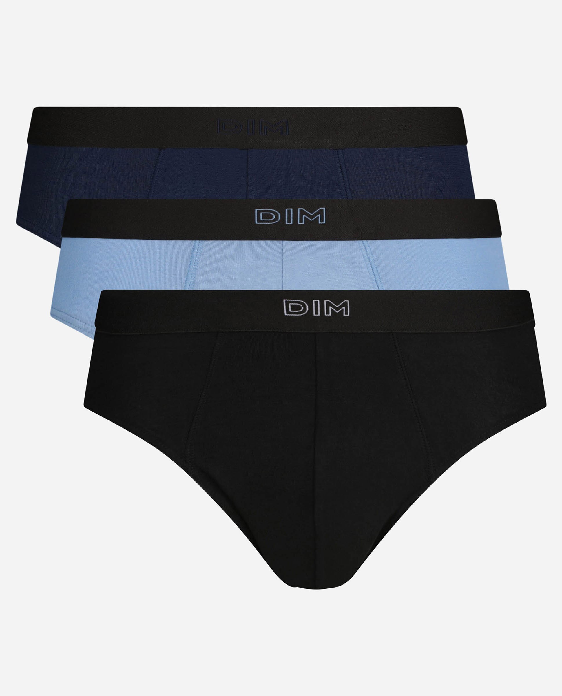 Pack de Três Slips Pur Confort de Algodão em Vários Cores Multicolor-4