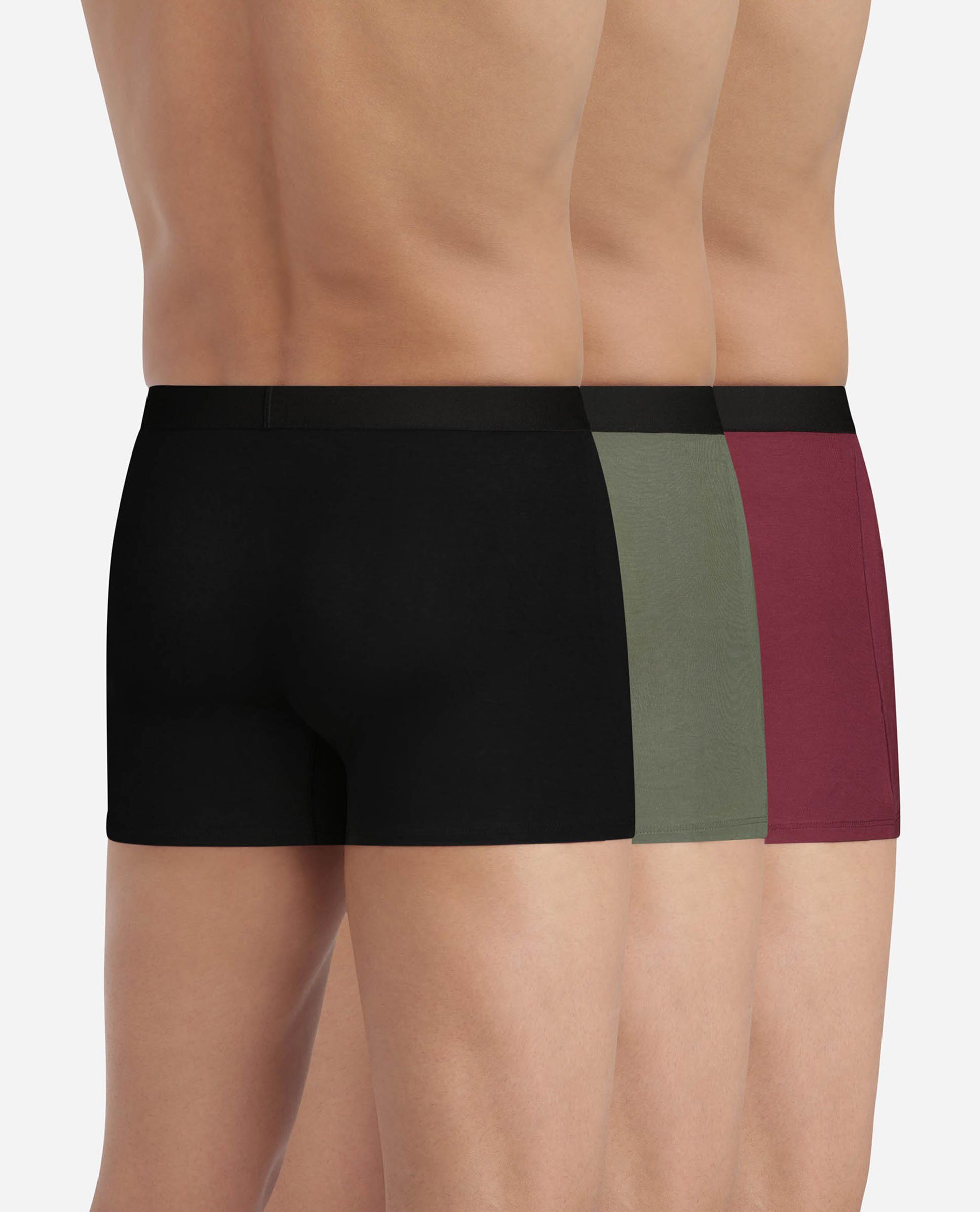 Pack de Três Boxers Pur Confort de Algodão em Várias Cores Multicolor-2